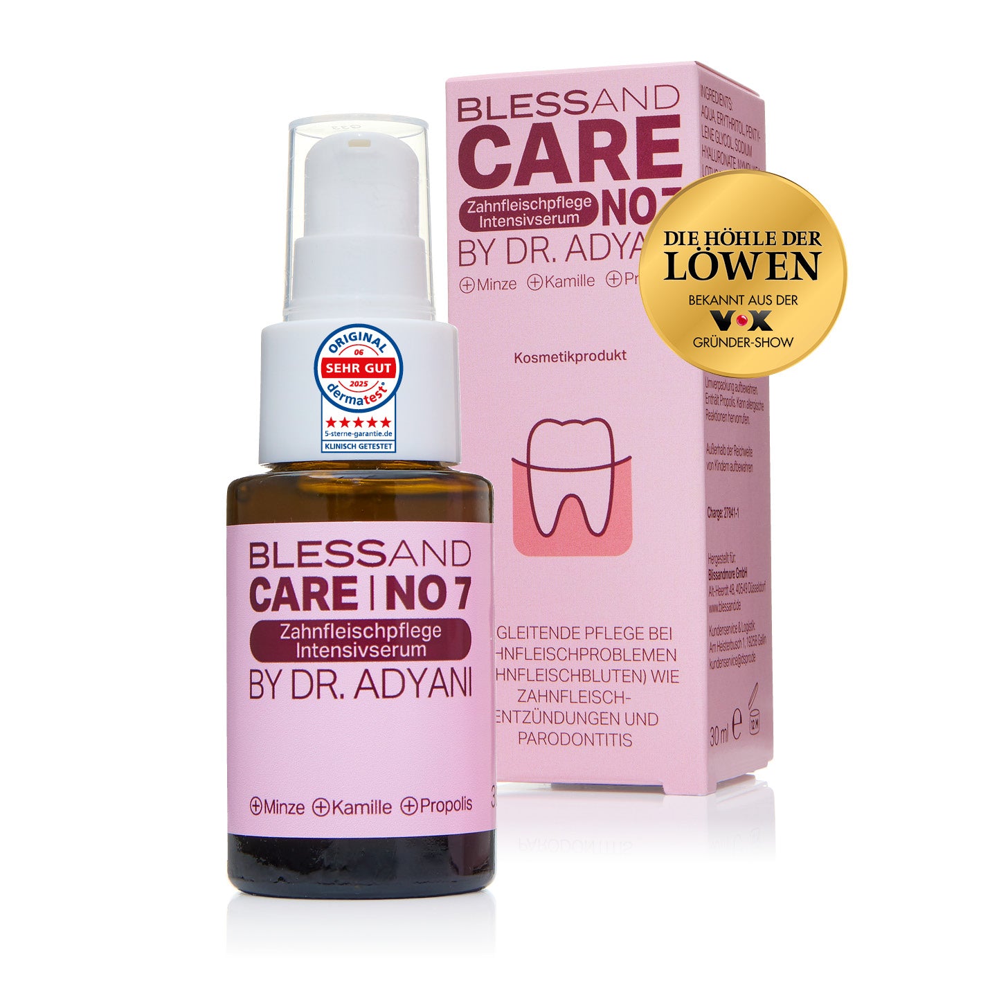 Zahnfleischgel Intensivserum No.7 by Dr. Adyani, 30 ml