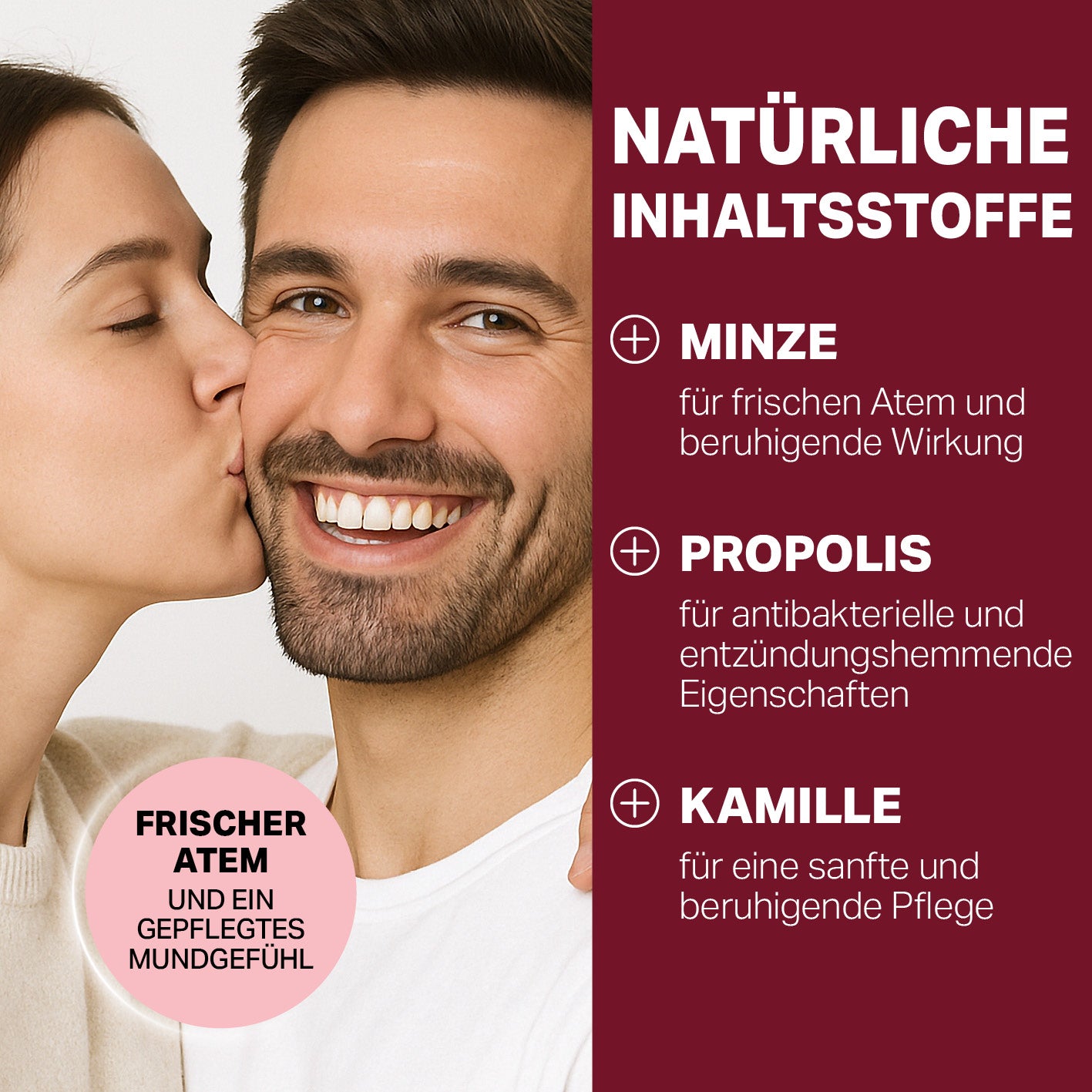 Zahnfleischgel Intensivserum No.7 by Dr. Adyani, 30 ml mit Minze, Propolis und Kamille für frischen Atem und beruhigte Mundpflege.
