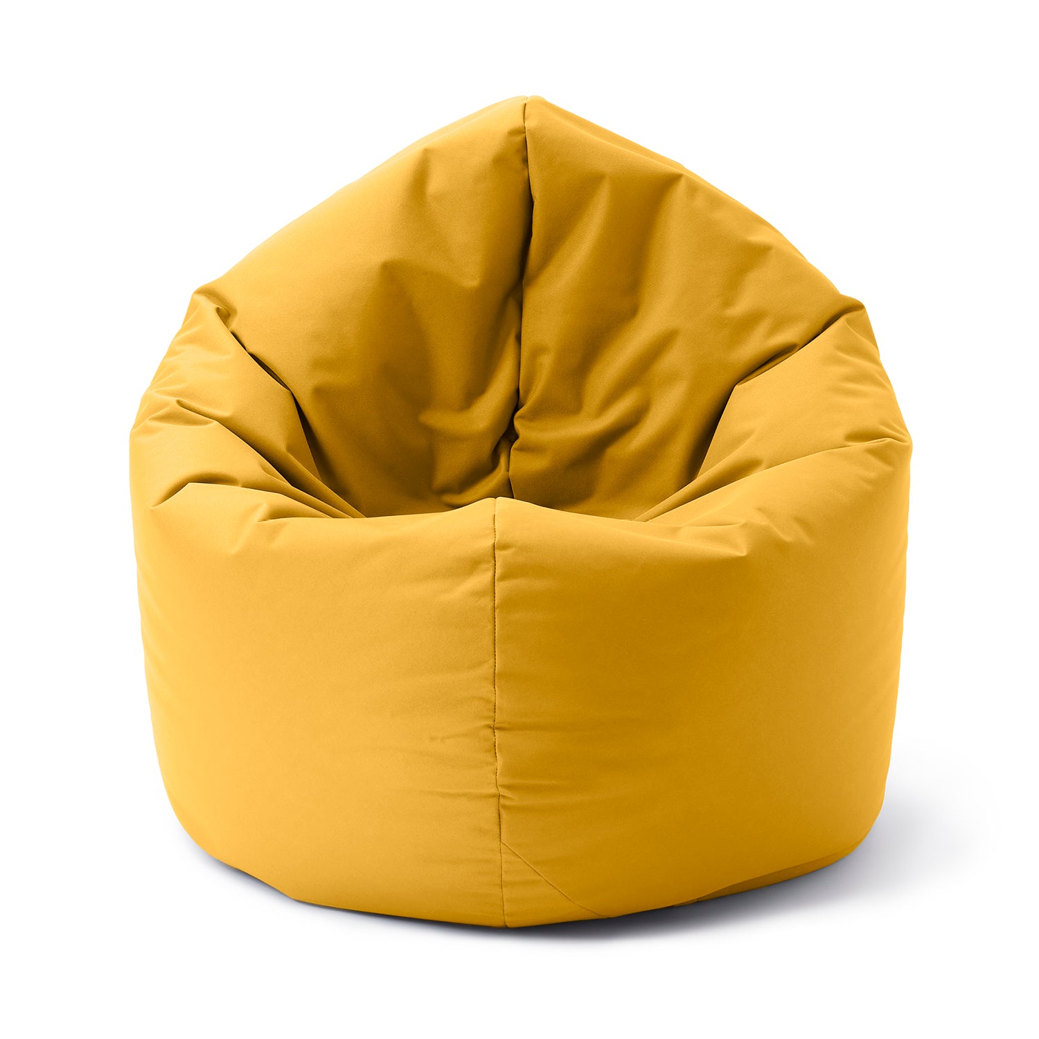 Sitzsack Drops (300 L) - indoor & outdoor - Senfgelb, bequemer gemütlicher Sitzsack für drinnen und draußen geeignet.