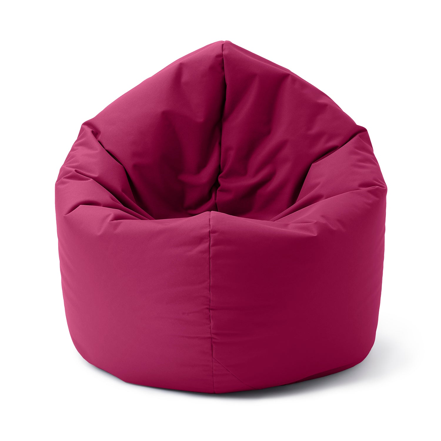 Sitzsack Drops (300 L) - indoor & outdoor - Weinrot, großer leichter Sitzsack für drinnen und draußen in Weinrot.