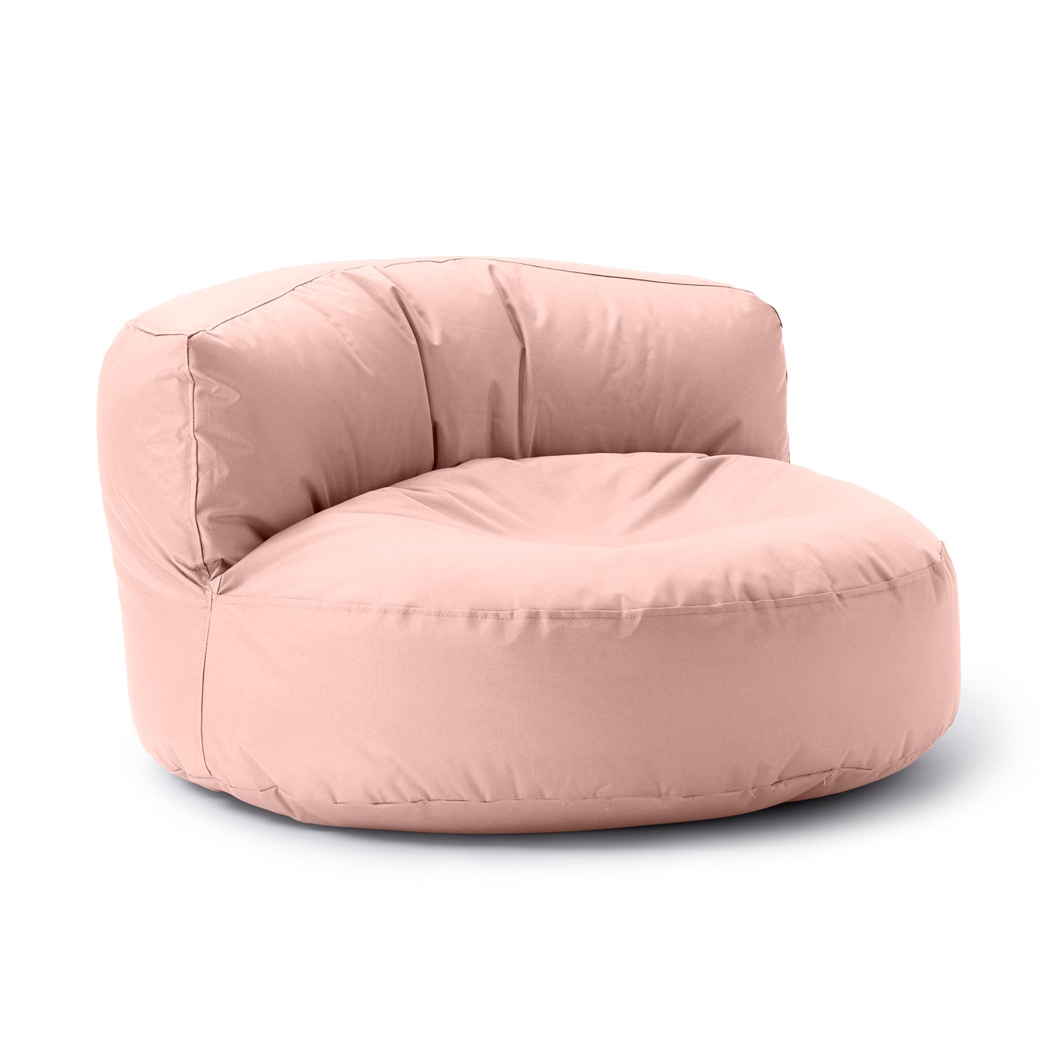 Sitzsack Lounge (320 L) - indoor & outdoor - Pastell Pink, großer weicher Sessel für drinnen und draußen.