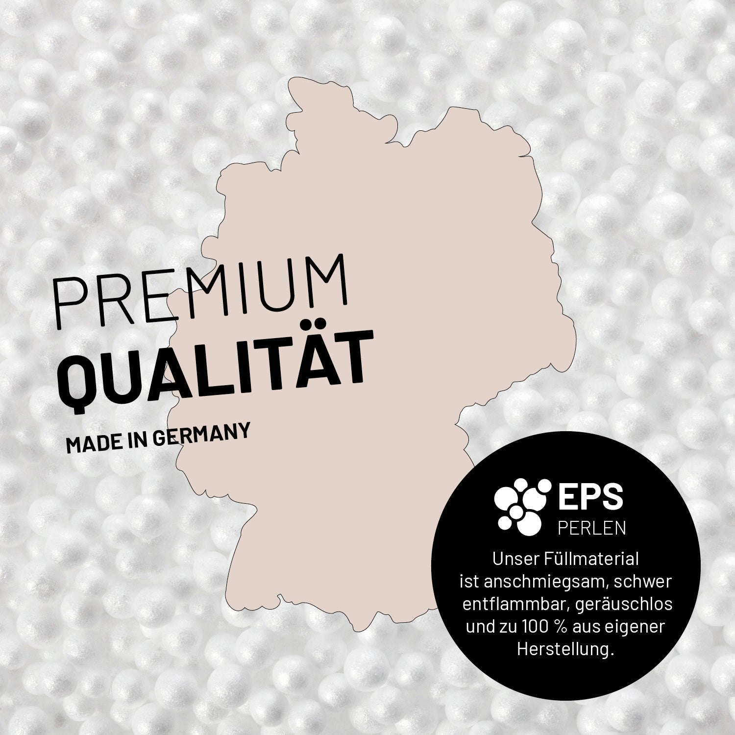 Sitzsack Lounge (320 L) - indoor & outdoor - Weinrot mit hochwertigem, geräuschlosem und schwer entflammbarem EPS-Füllmaterial aus Deutschland.