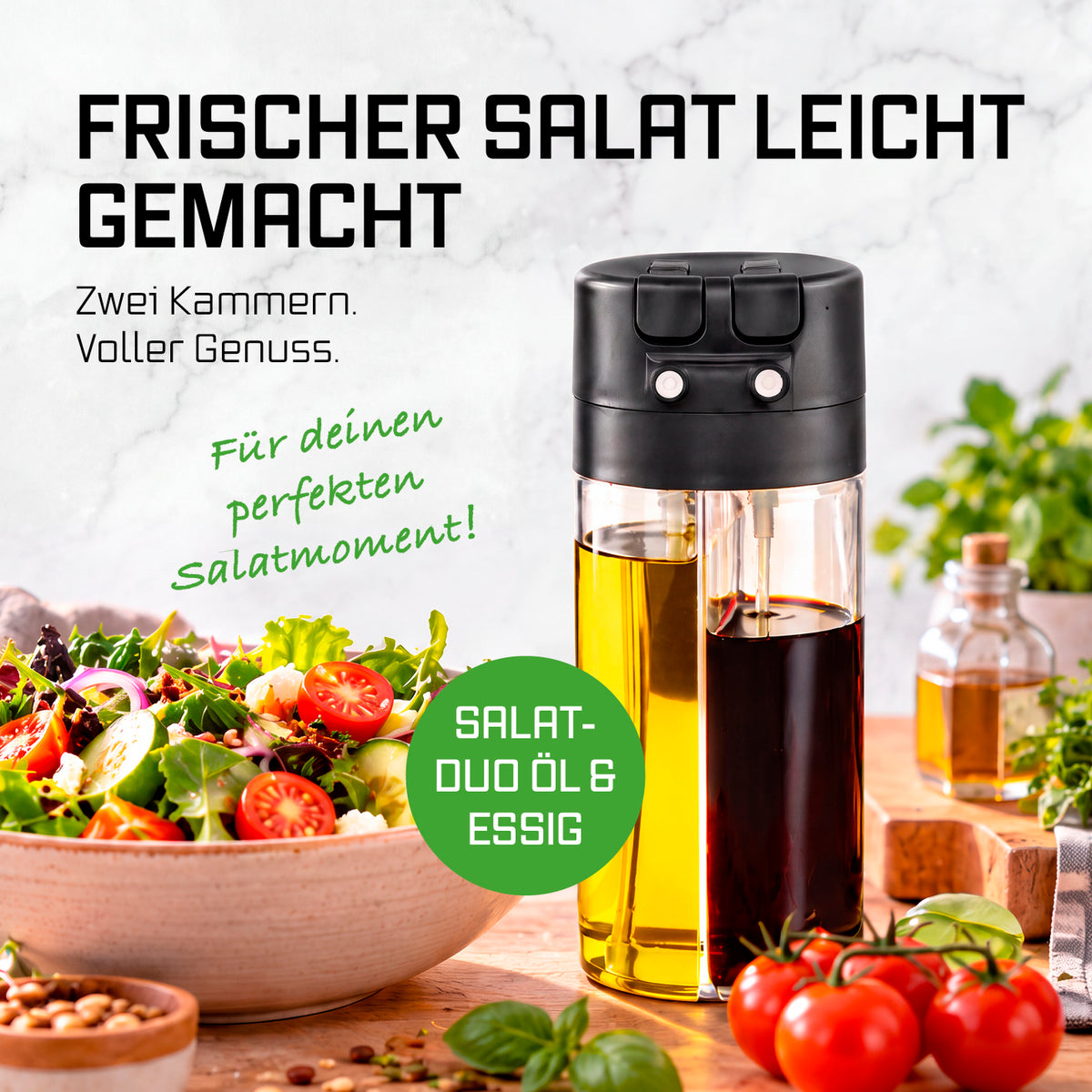 2-in-1-Ölsprüher & -spender DUO