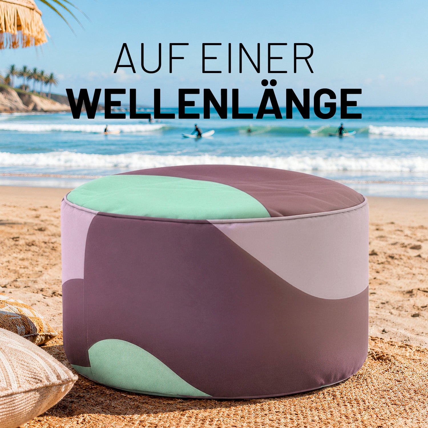 Sitzsack Pouf Wave