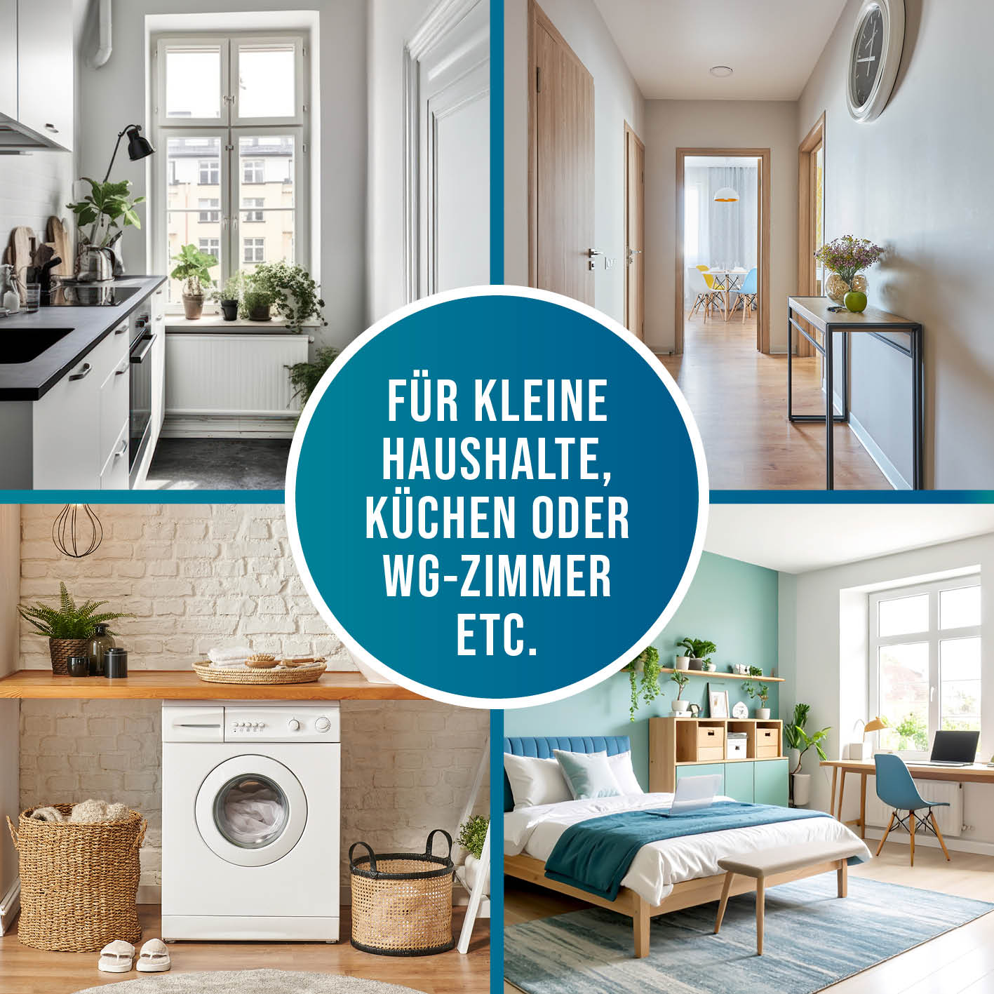 2in1 Glas- & Pfandflaschen-Sammelbehälter