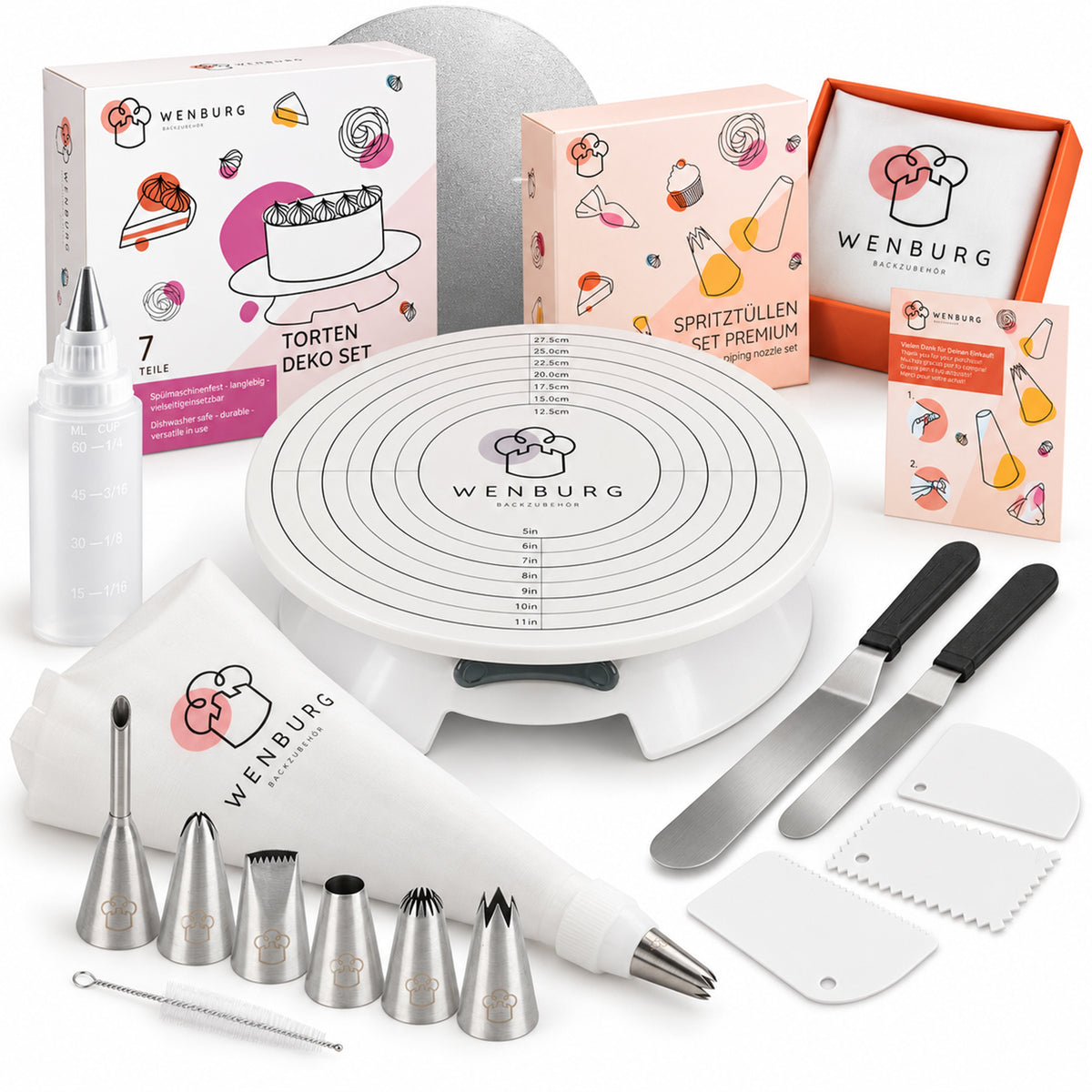 Tortendeko-Set Premium Complete