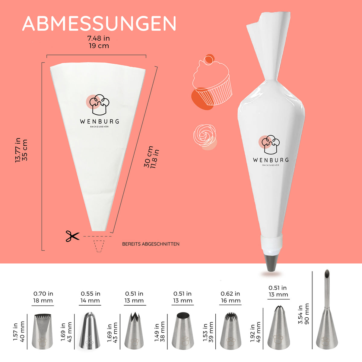Tortendeko-Set Premium Complete