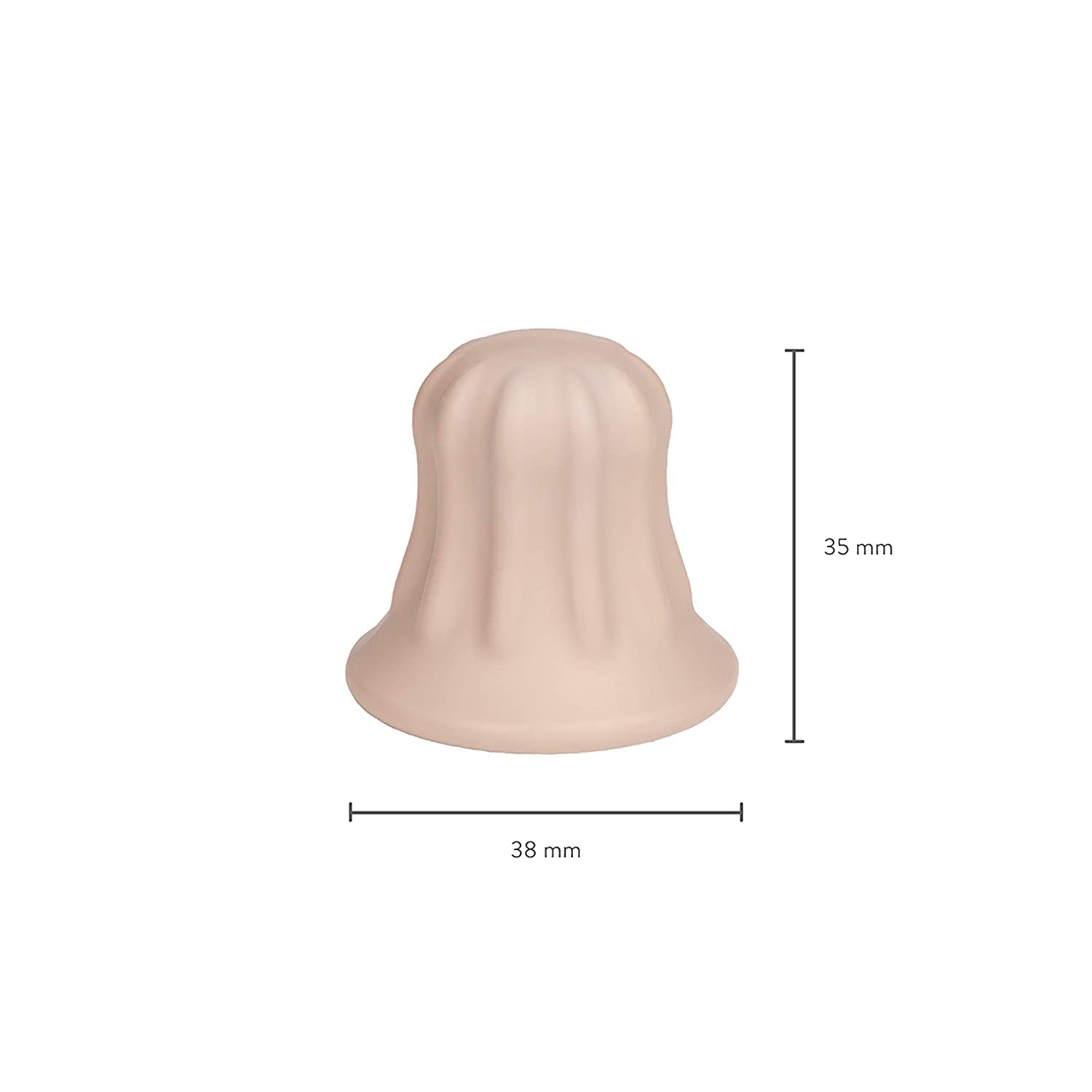 Haarstütze vanilla 3,5cm creme
