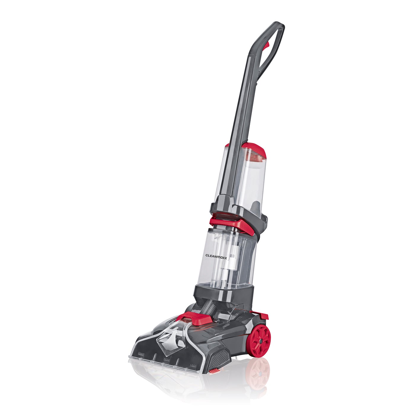 Teppichreiniger AquaStream mit 800W Power-Vibration für gründliche Reinigung von Teppichen, Läufern und Treppenmatten im Haushalt