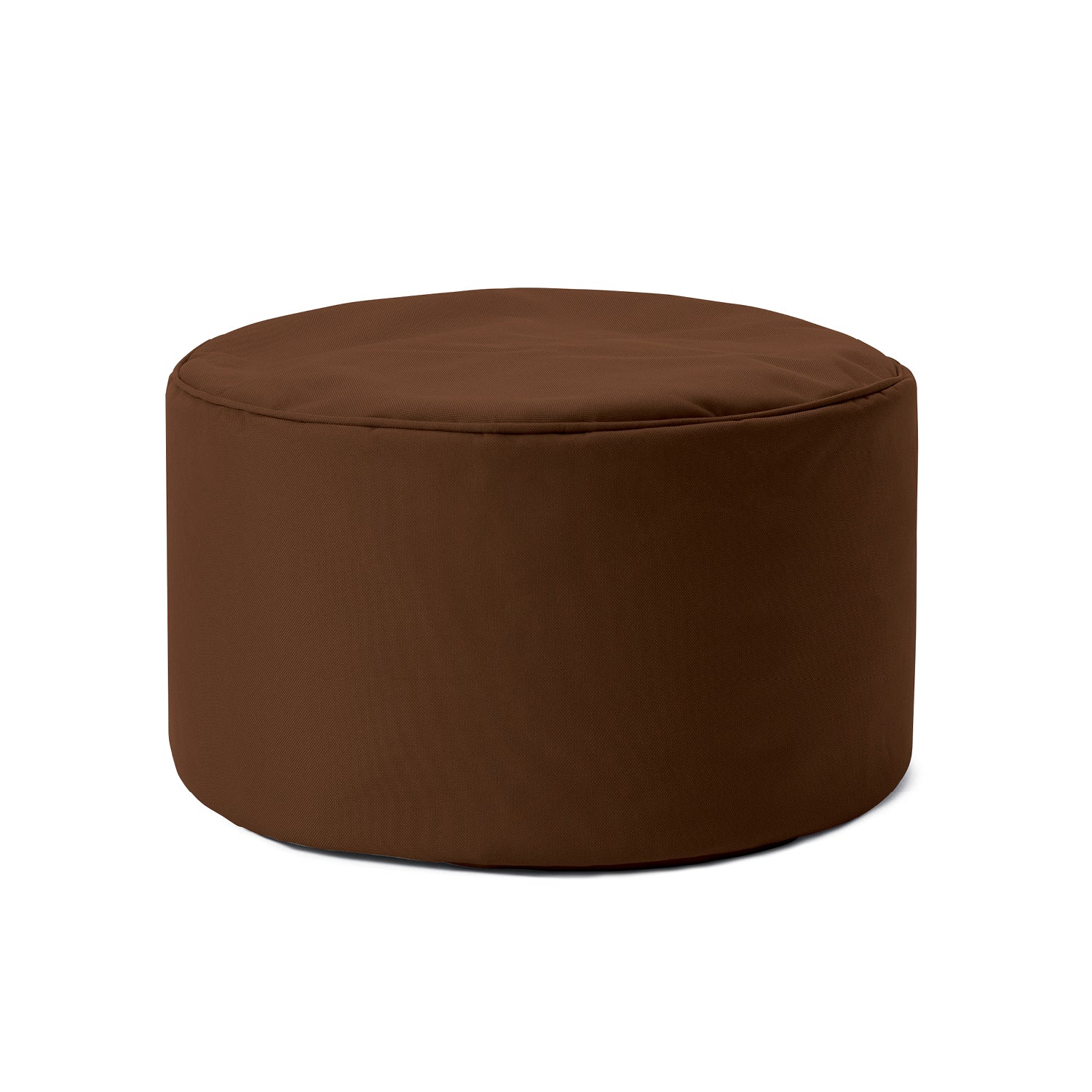 Sitzsack-Hocker/Pouf (50 L) - indoor & outdoor - Braun