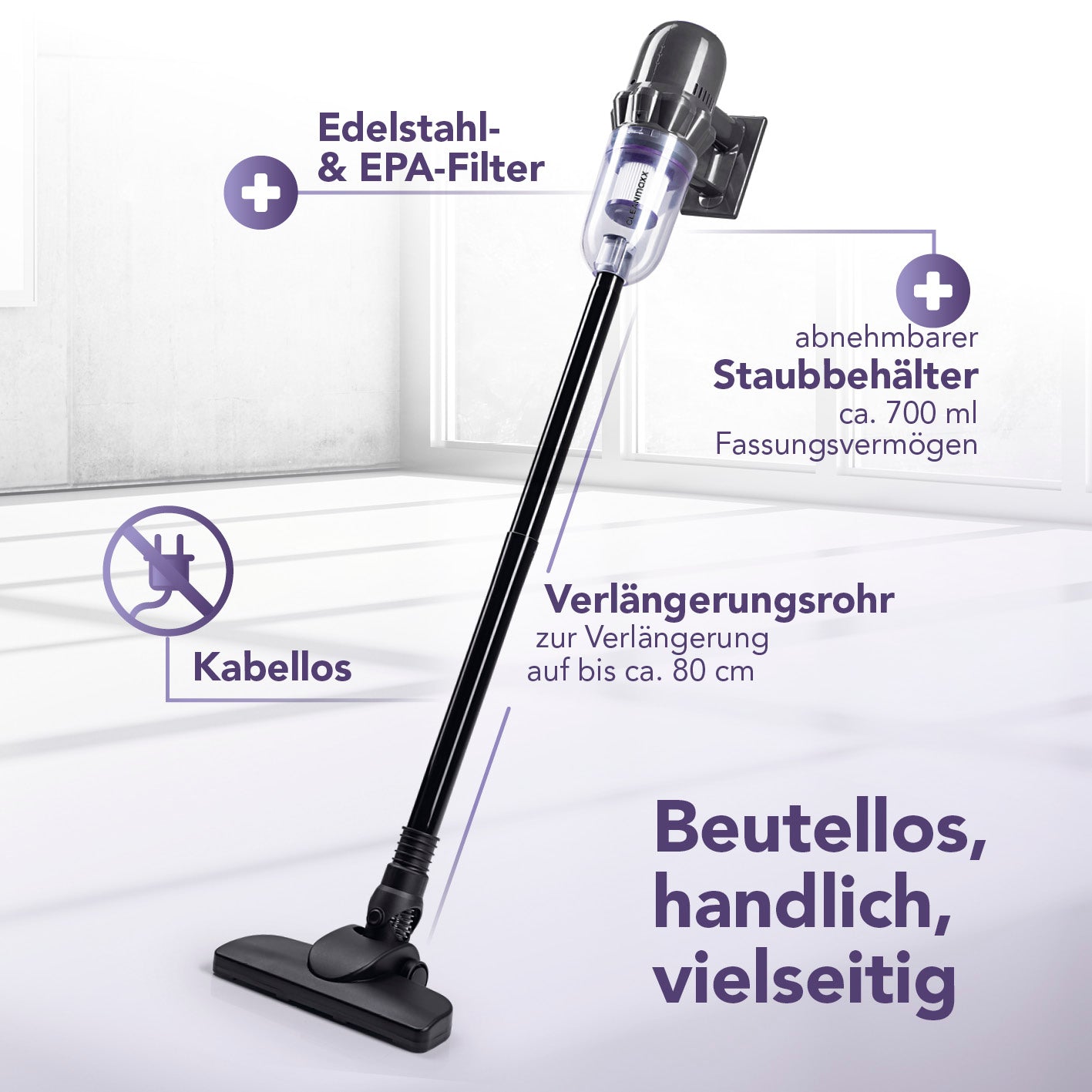 Akku-Staubsauger