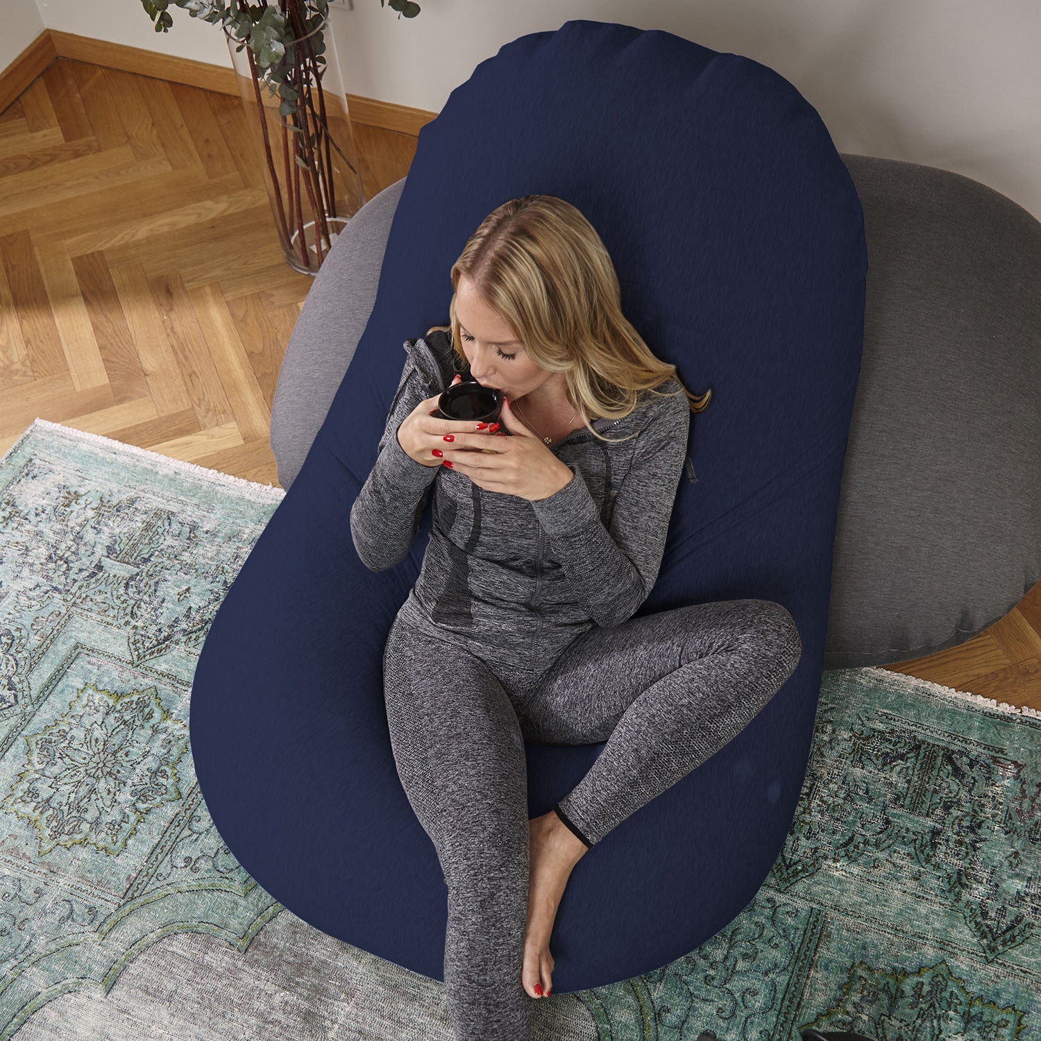 Flexi Comfort Sitzsack (320 L) - indoor - Navyblau
