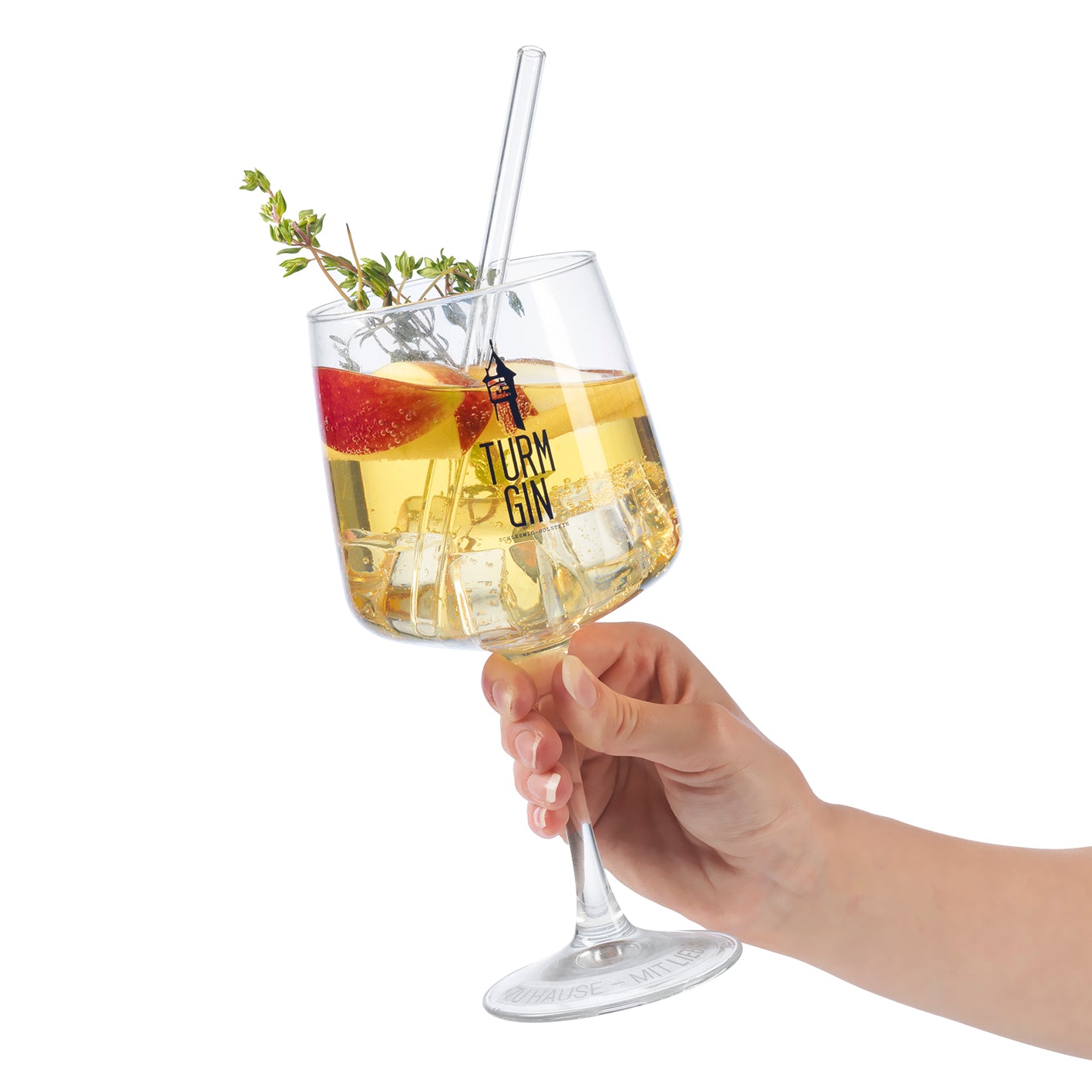 Copa Glas mit Logo - 720 ml - 2er-Set