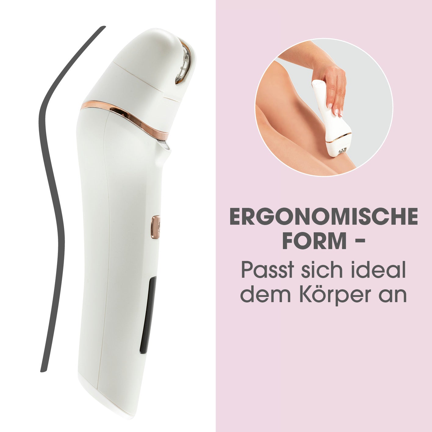 Epilierer inkl. Akku & USB-Kabel