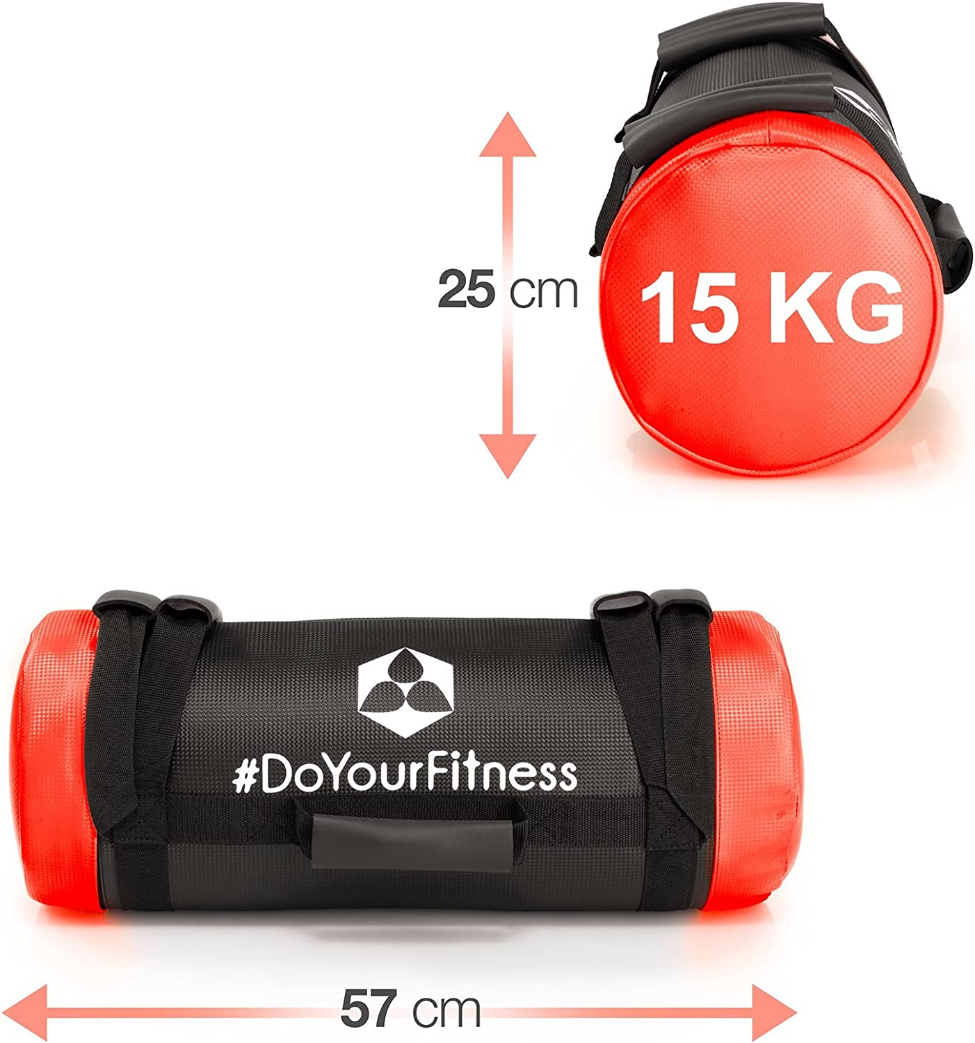 Corebag Sandsack Carolous - Fitness Power Bag - 15 kg