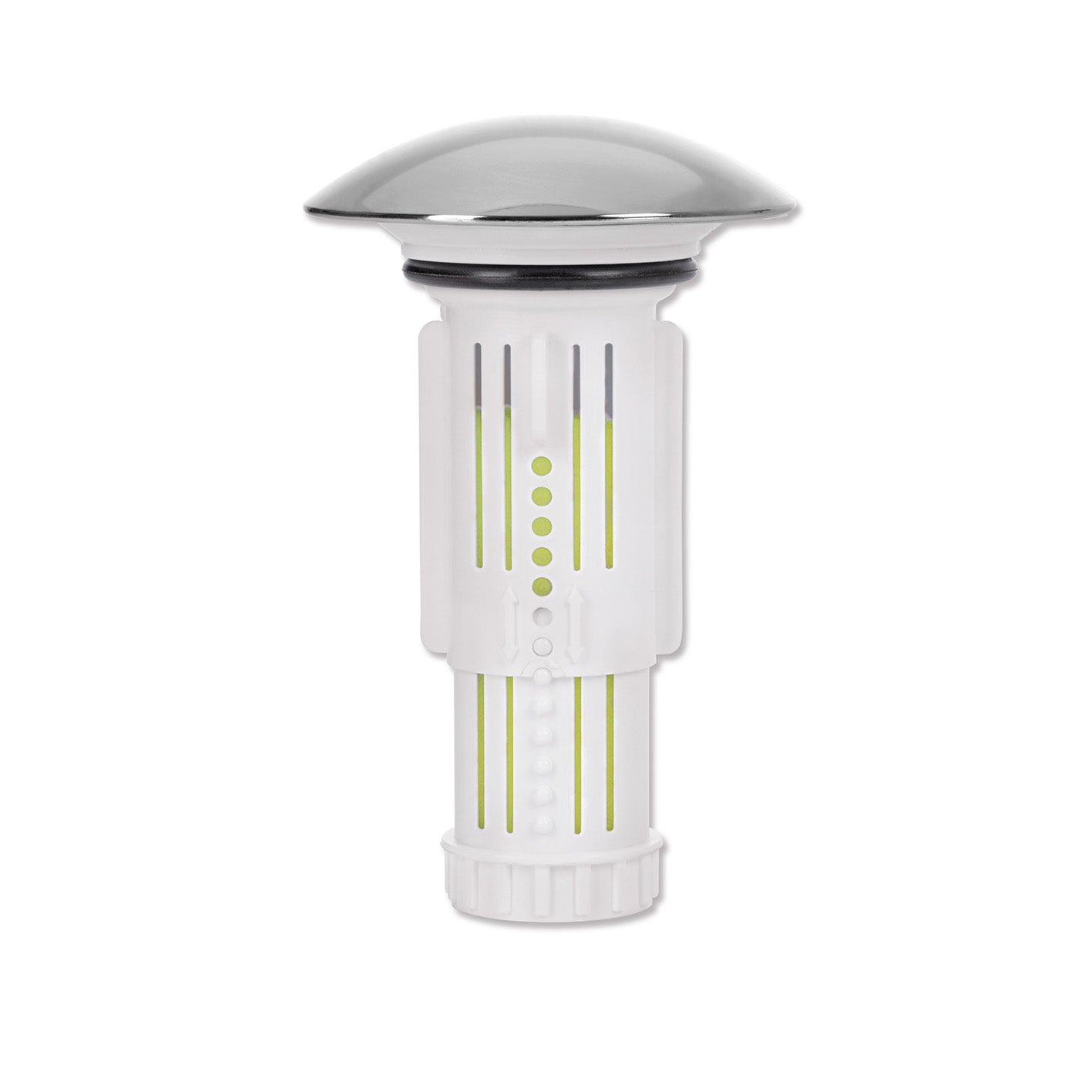 Abfluss-Fee Waschbecken - 1x Verschlussstopfen & 9x Duftstein Zitrone/Apfel