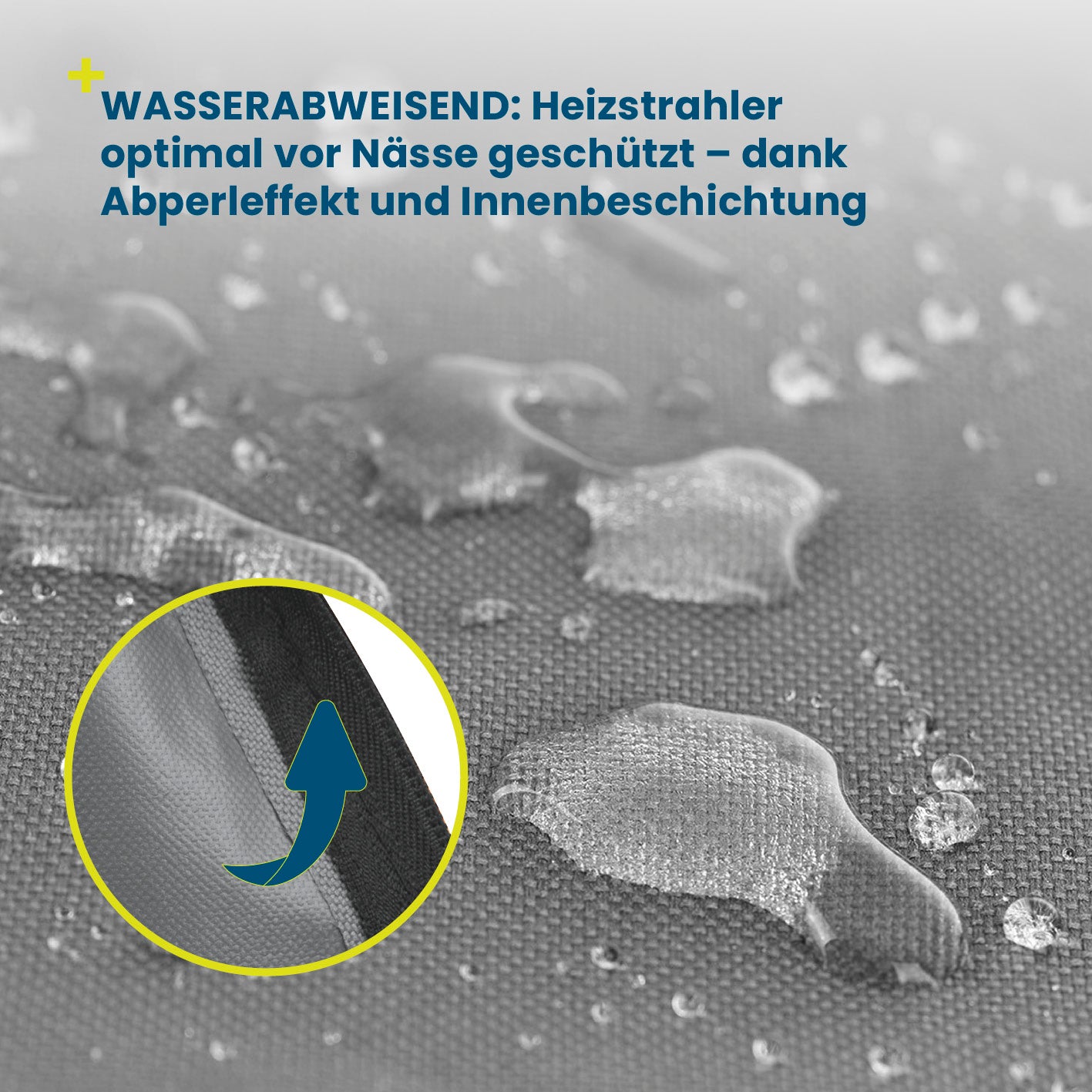Heizstrahler-Schutzhülle
