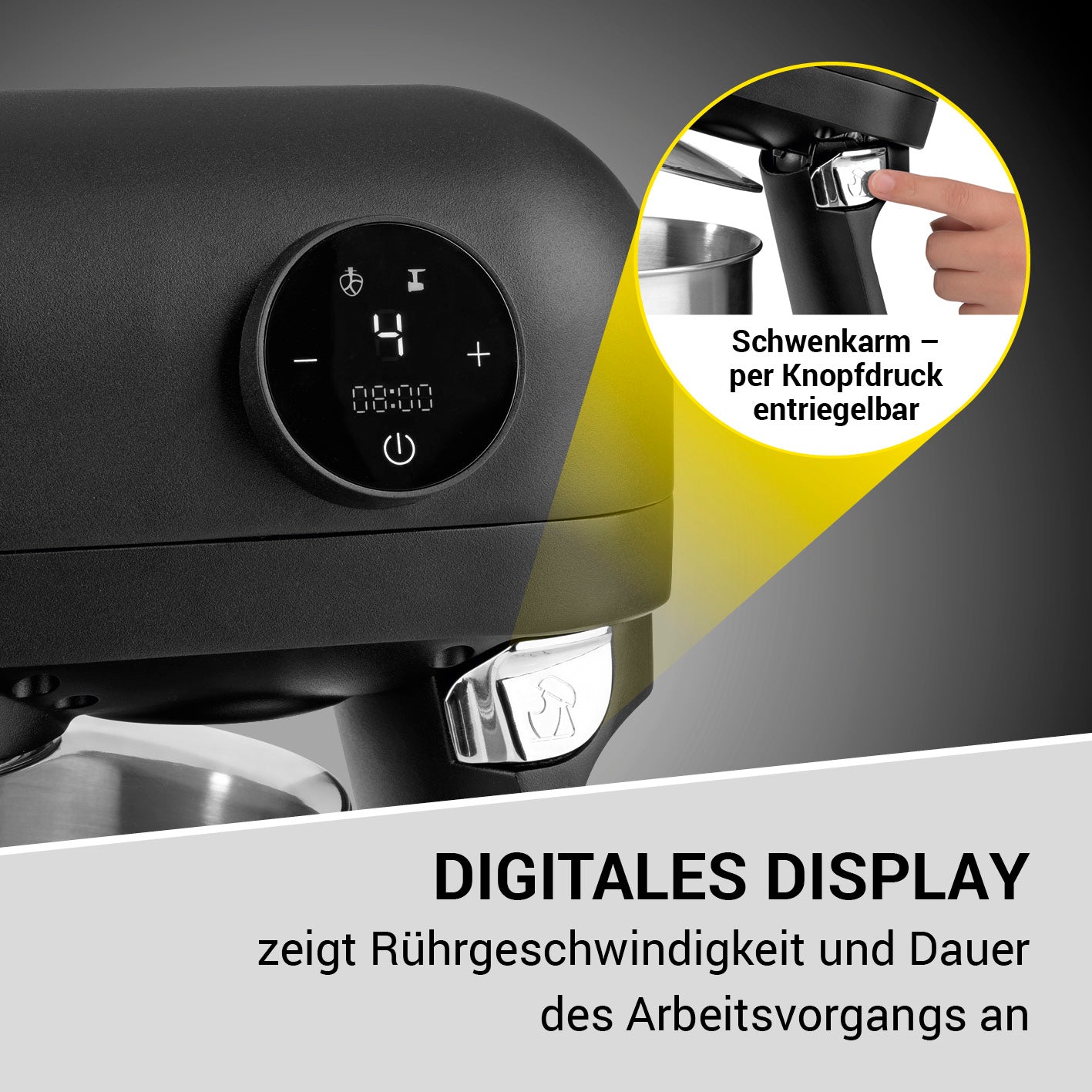 Küchenmaschine in der Midnight Edition
