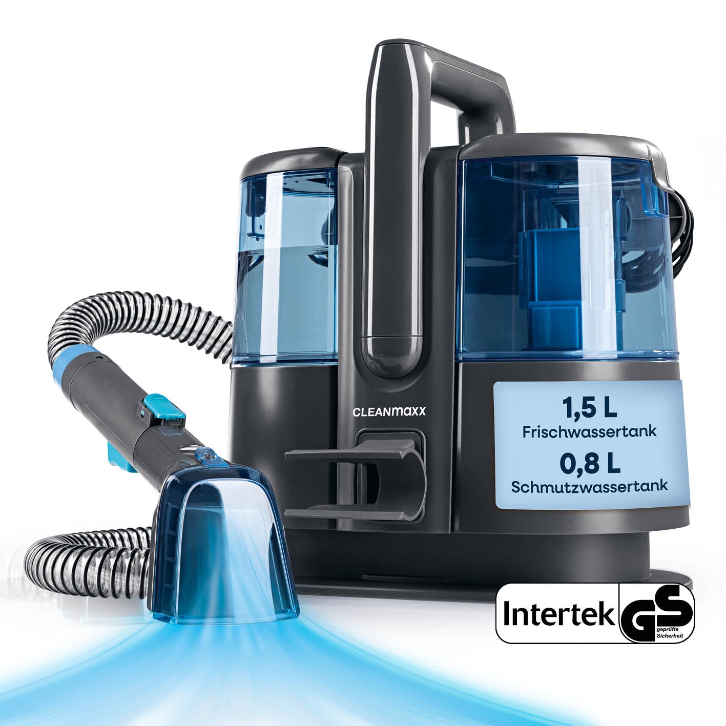 Polster- & Teppichreiniger Pro Power - Grau/Blau