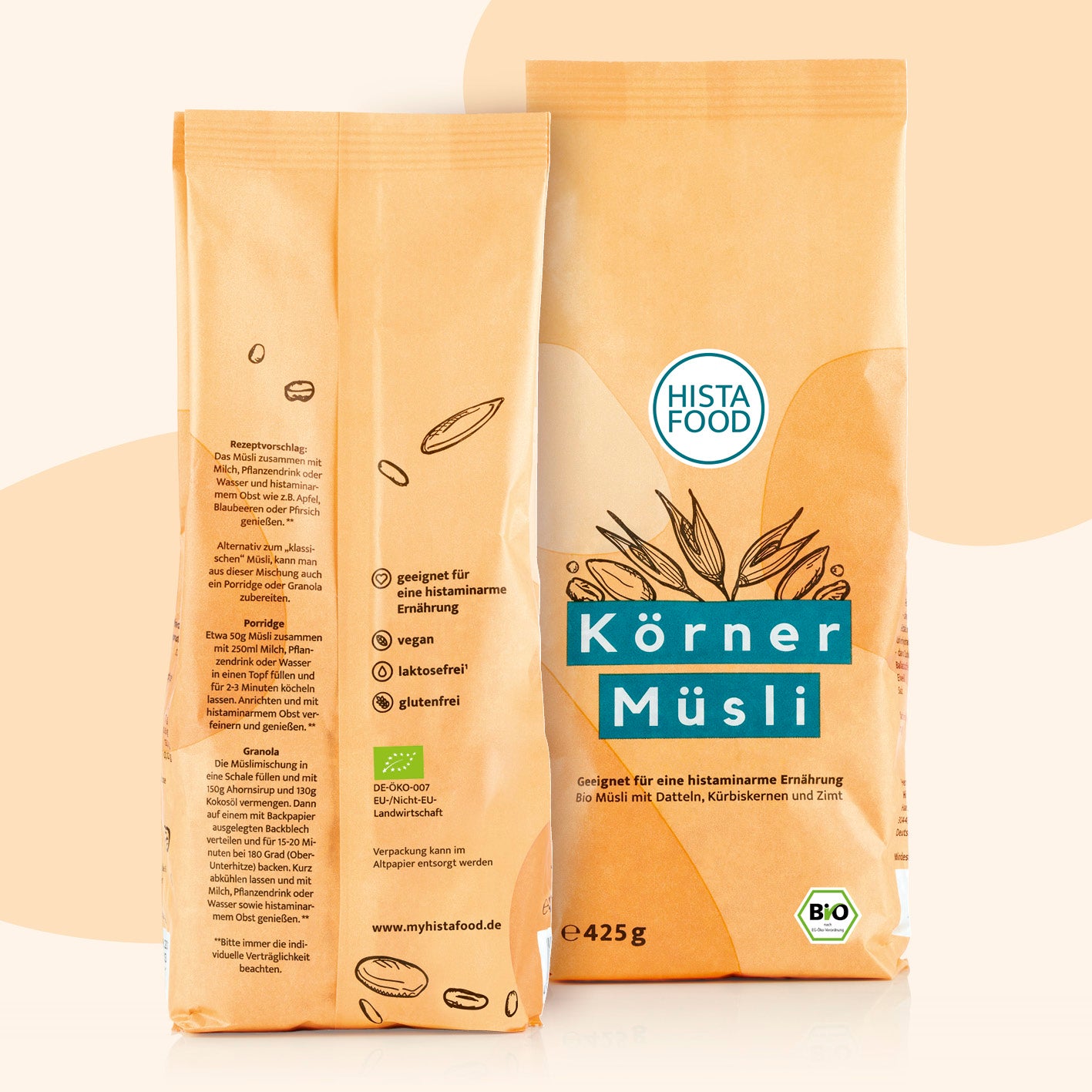 Müsli-Mix Körner Kraft - 3er Set (3x 425g)