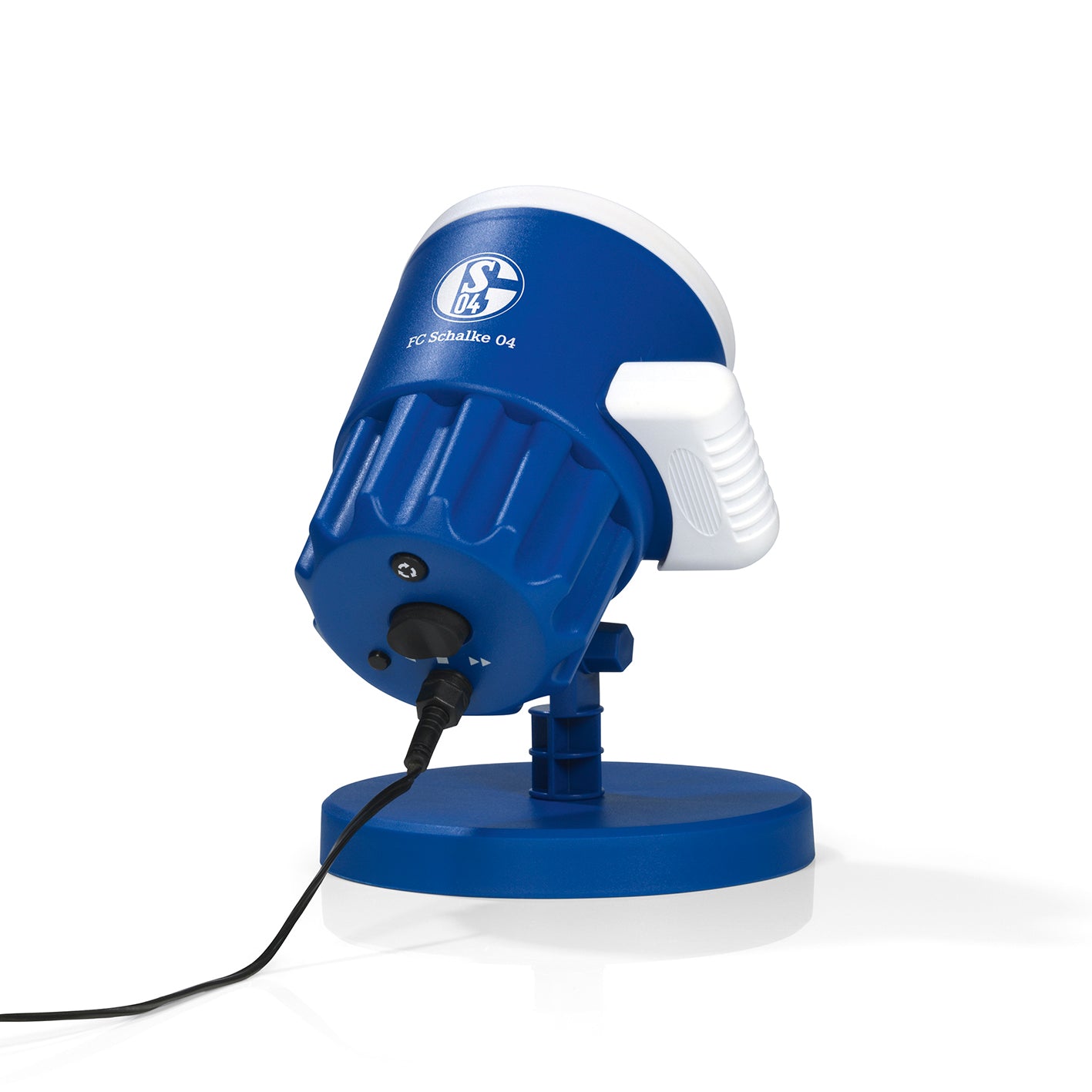 LED-Motivstrahler FC Schalke 05blau/weiß mit Logo