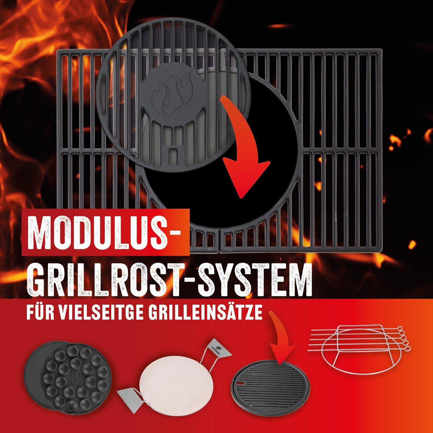 Triton 3.1 maxX Gasgrill mit Infrarotseitenbrenner