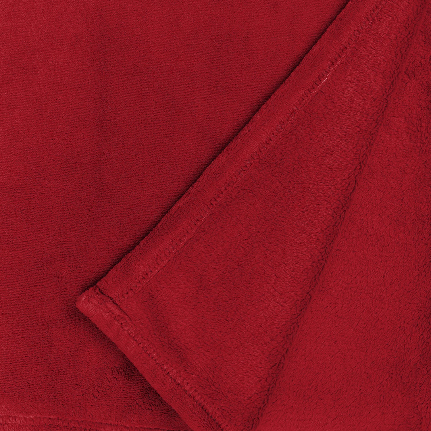 Kuscheldecke - 220x240 cm - Sofadecke & Tagesdecke - Bordeaux