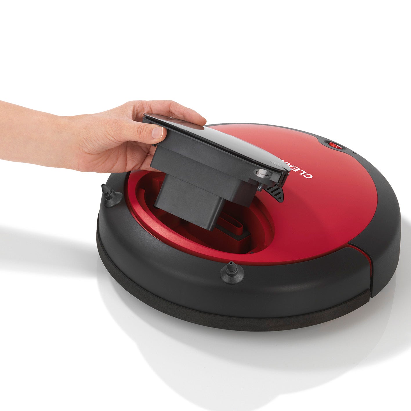 Saugroboter 2in1 - rot/schwarz