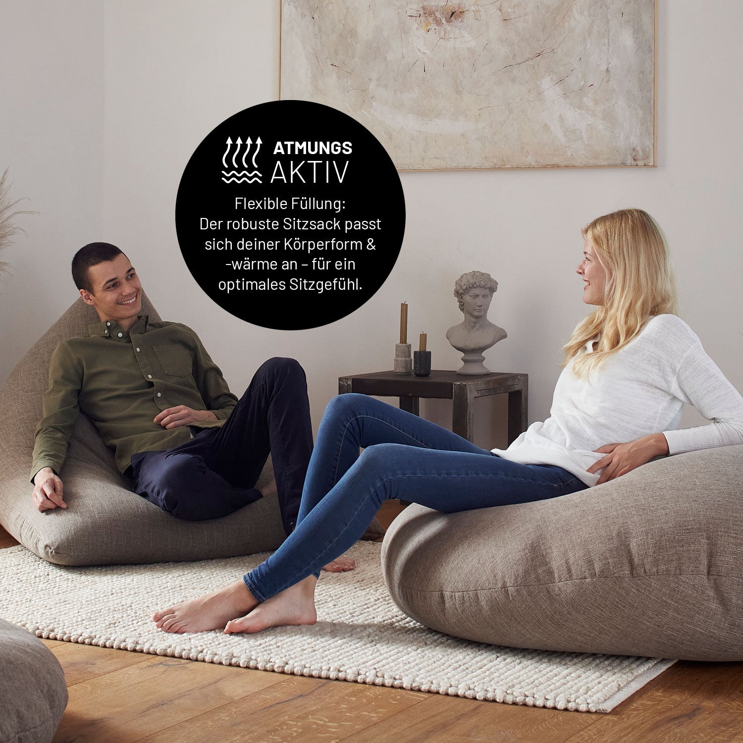 Sitzsack Interior Line (300 ) - indoor - Lime
