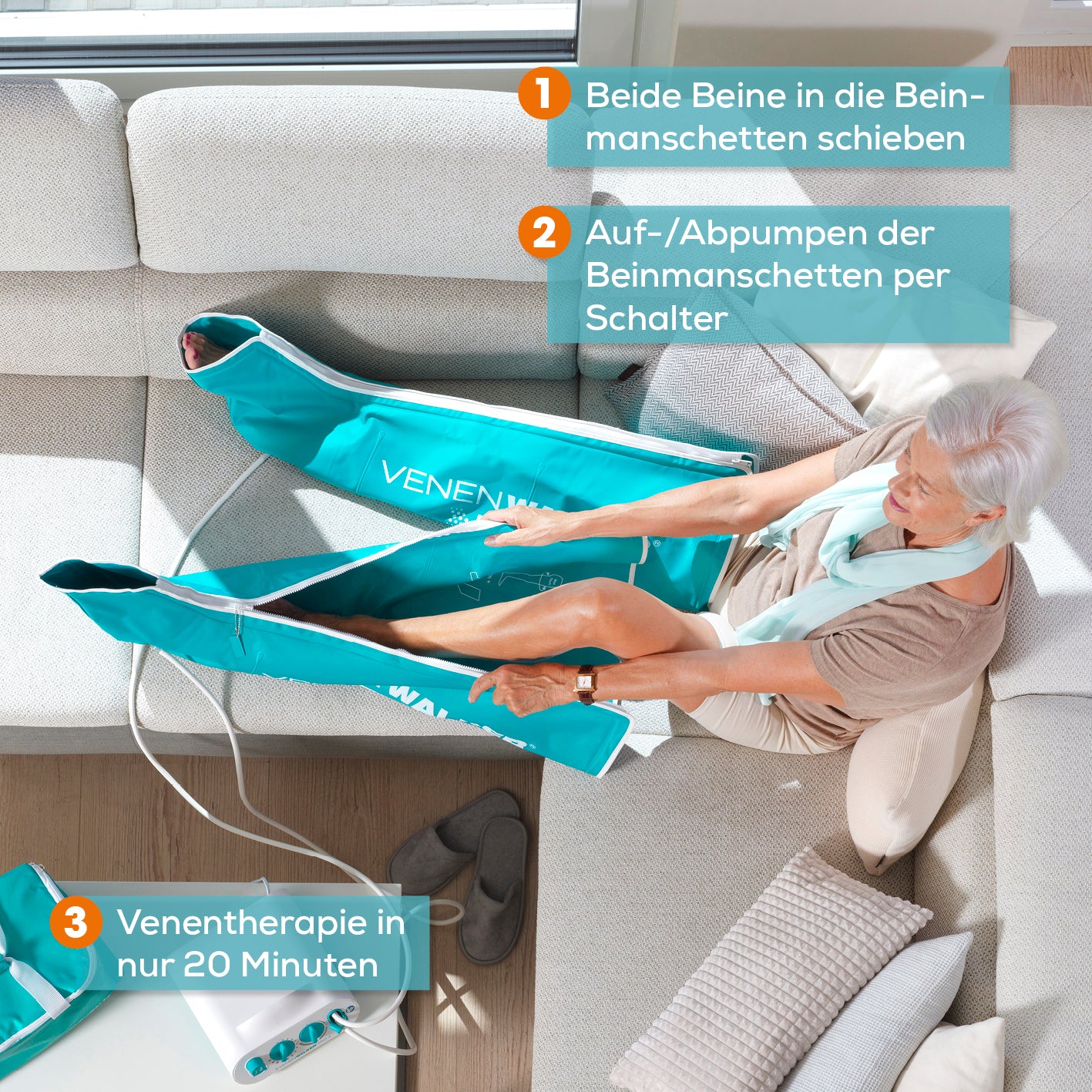 Therapiegerät VenenWalker Pro2