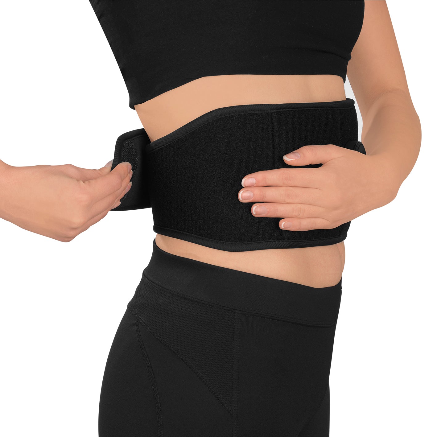 Bauchmuskelgürtel EMS - 6 Programmen - 9 Intensitätsstufen - unisize - schwarz