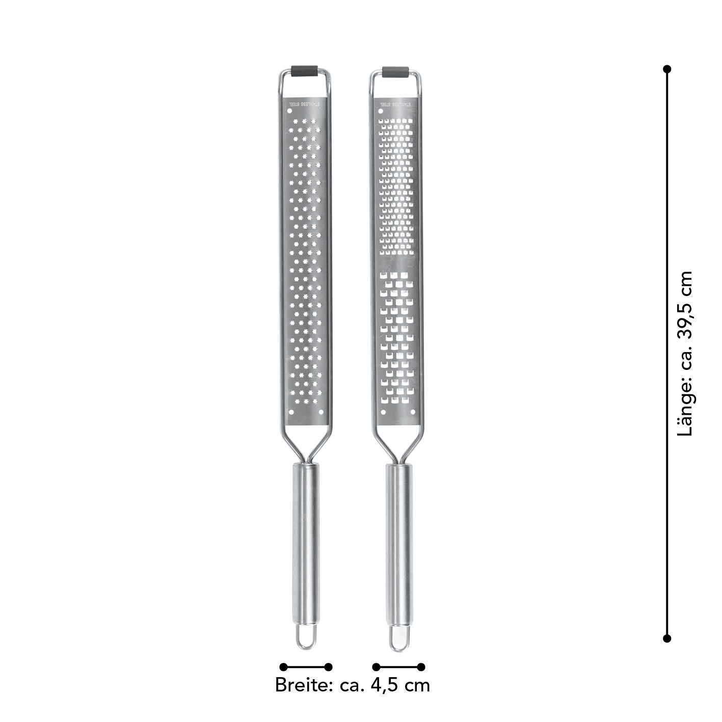 Zester Reibe - 2er-Set