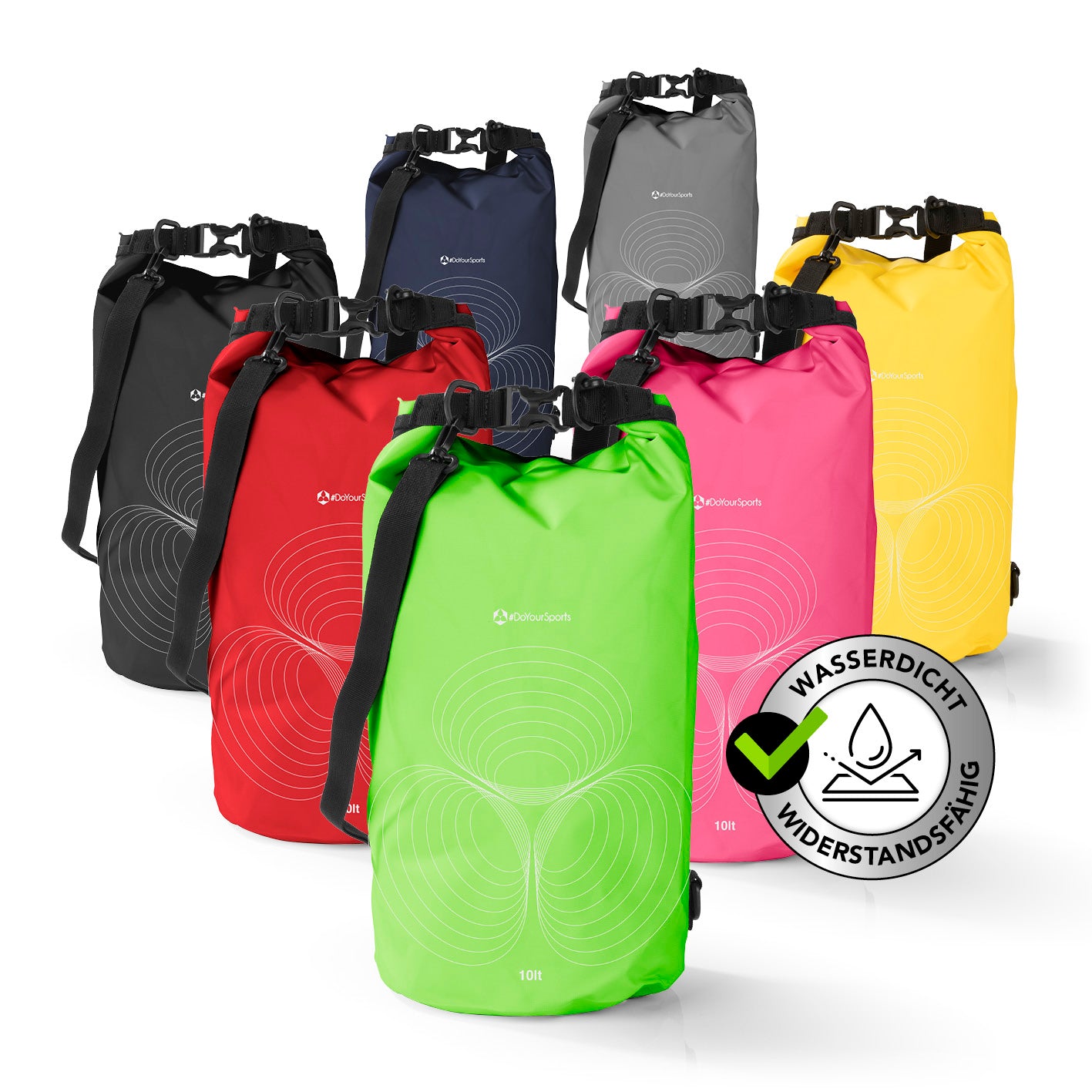 Dry Bag 10L - Grün