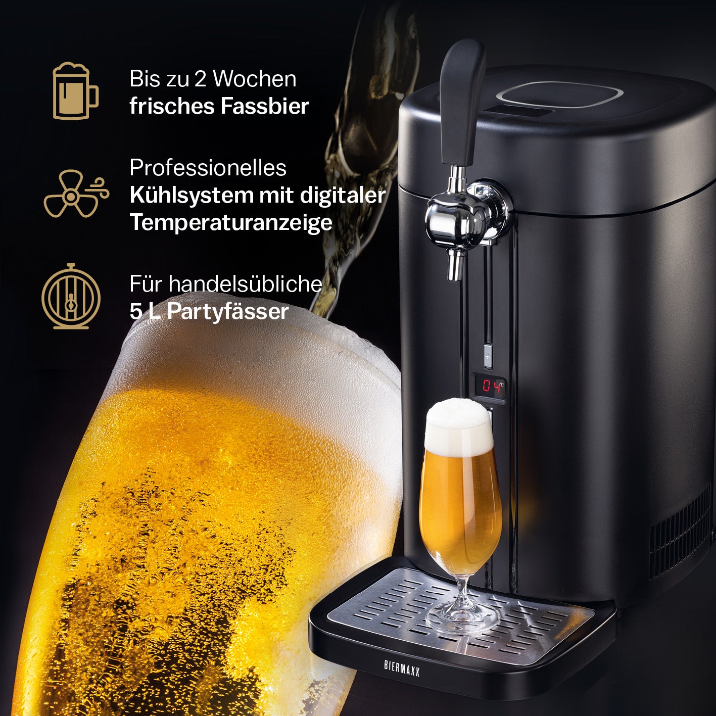 Bierzapfanlage - Zapfen wie die Profis