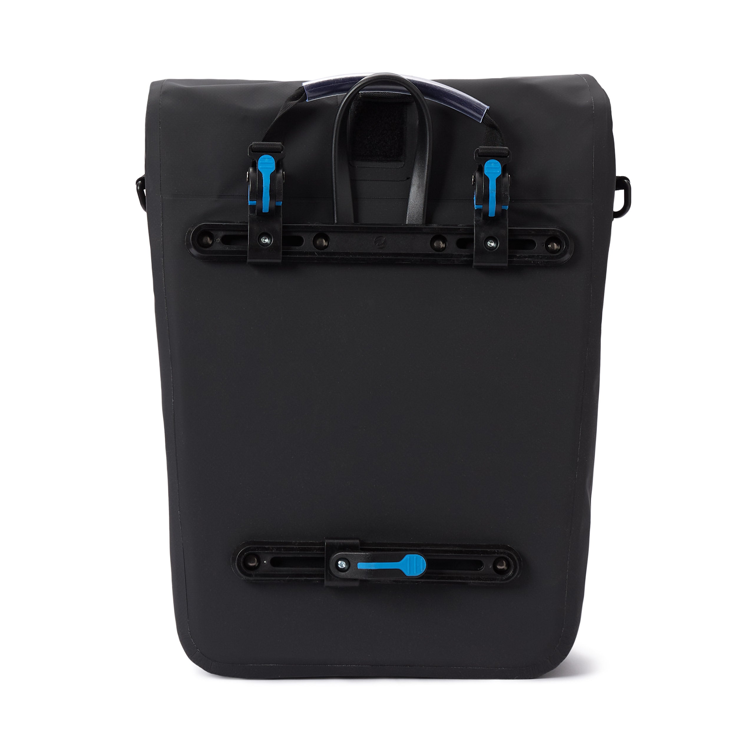 Wasserdichte Fahrradtasche Roll-Top - 21 L - Schwarz