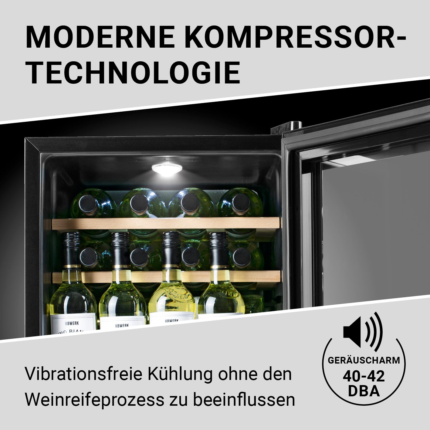 Weinkühlschrank - 15 Flaschen
