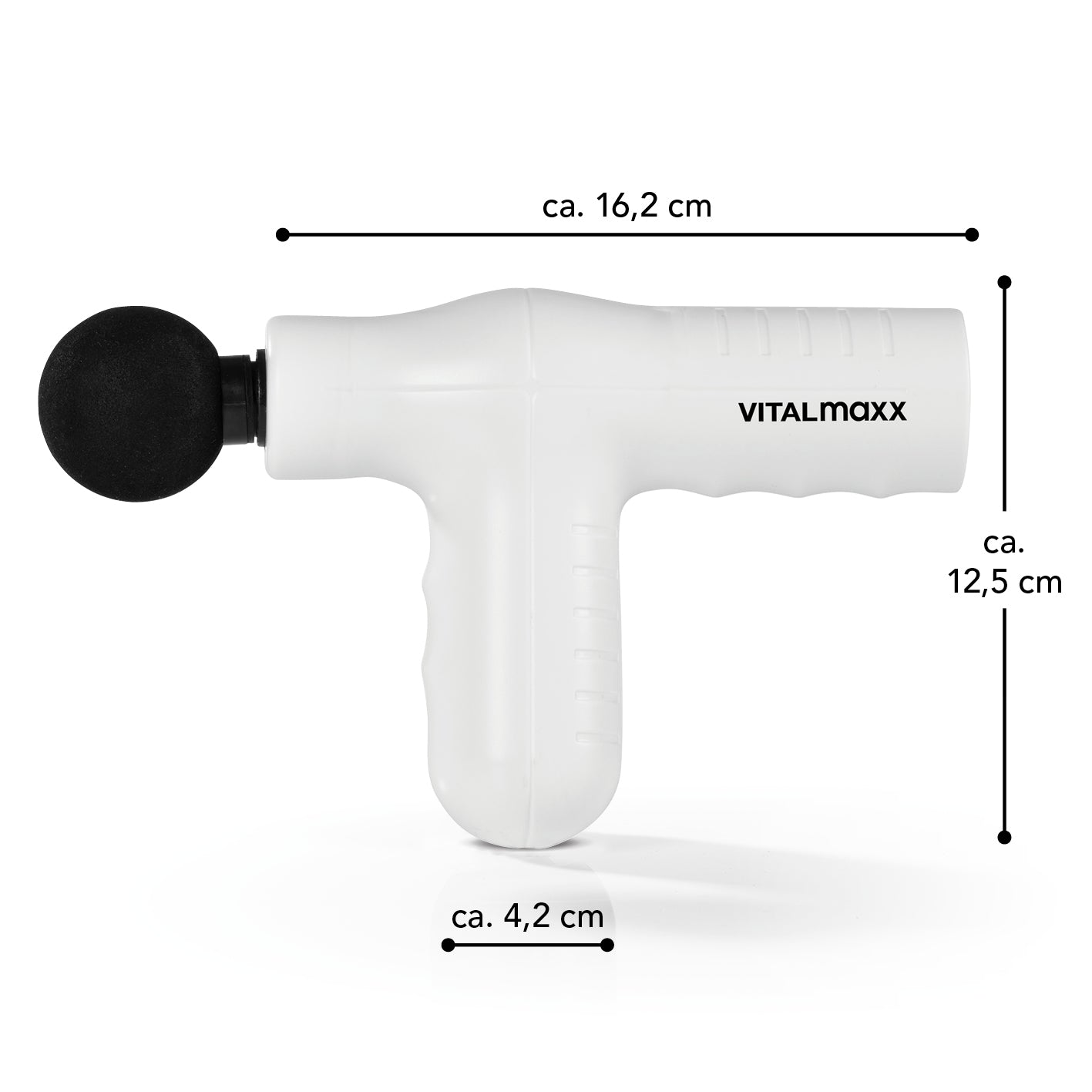 Mini Massage Gun Smart Grip - Weiß