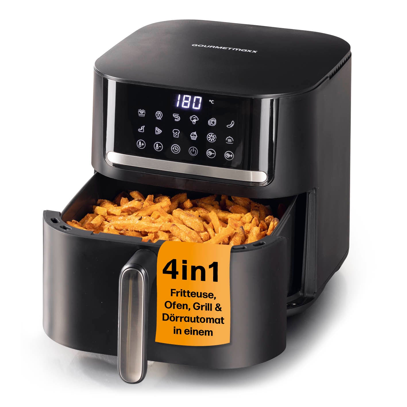 4in1-Heißluftfritteuse - 6 l