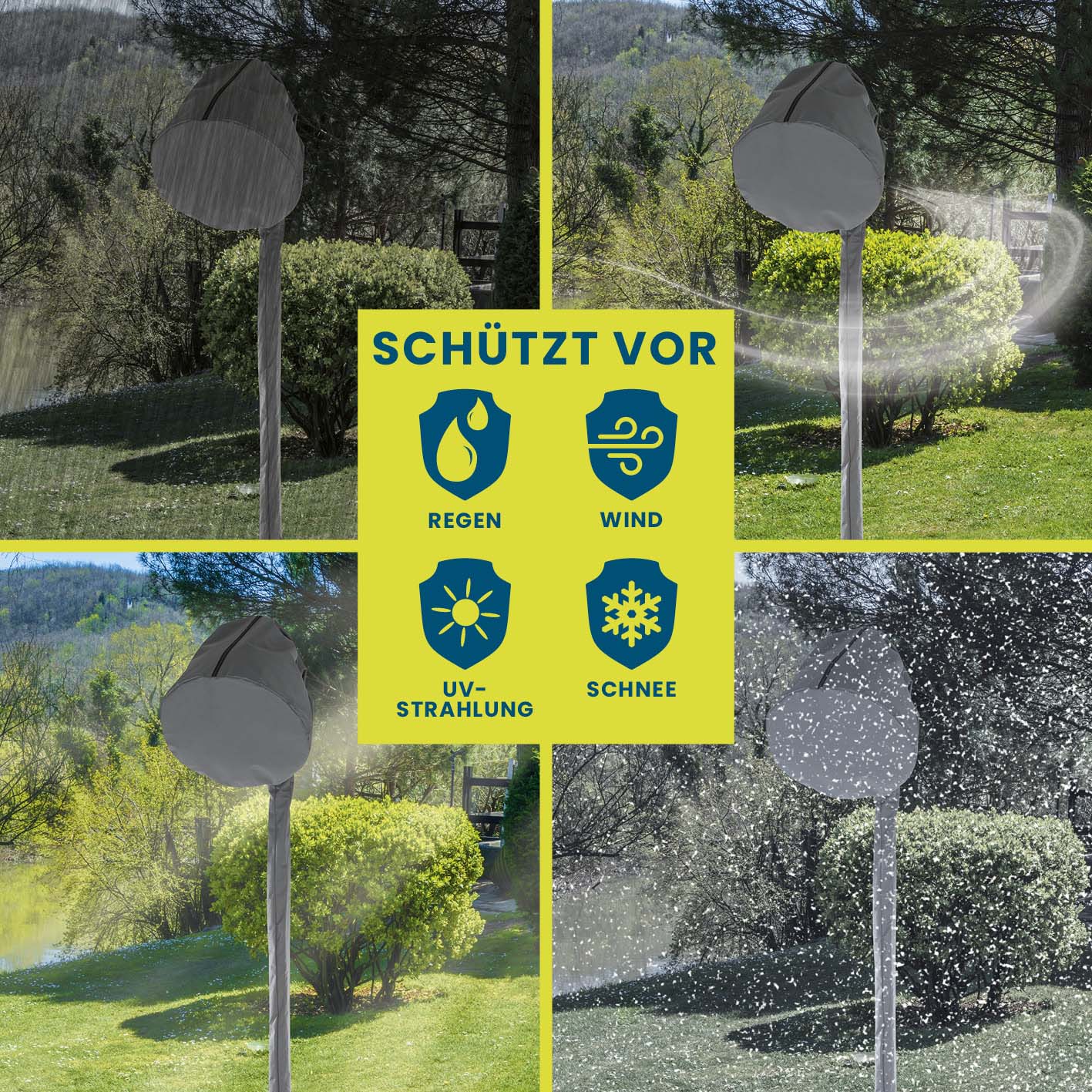 Heizstrahler-Schutzhülle