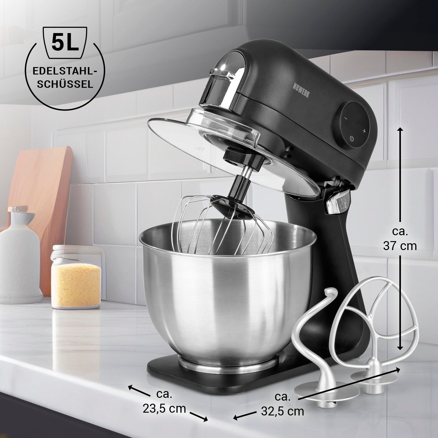 Küchenmaschine in der Midnight Edition