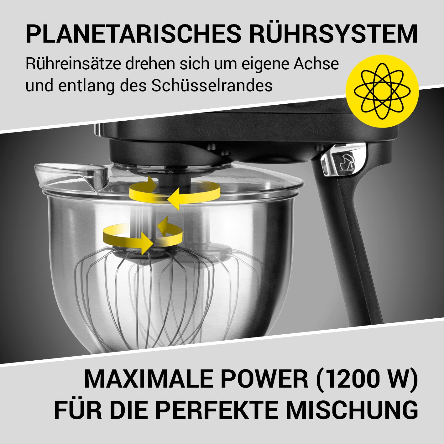 Küchenmaschine in der Midnight Edition