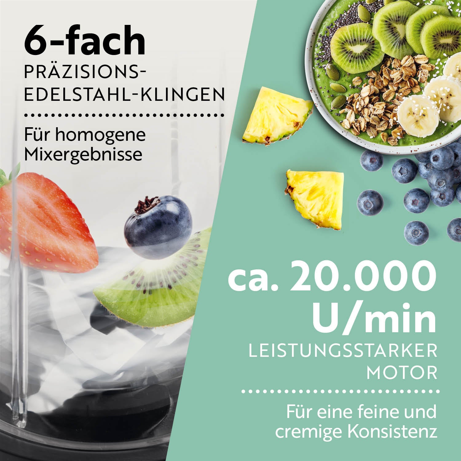 Mr. Magic Mixer - Silber/Schwarz