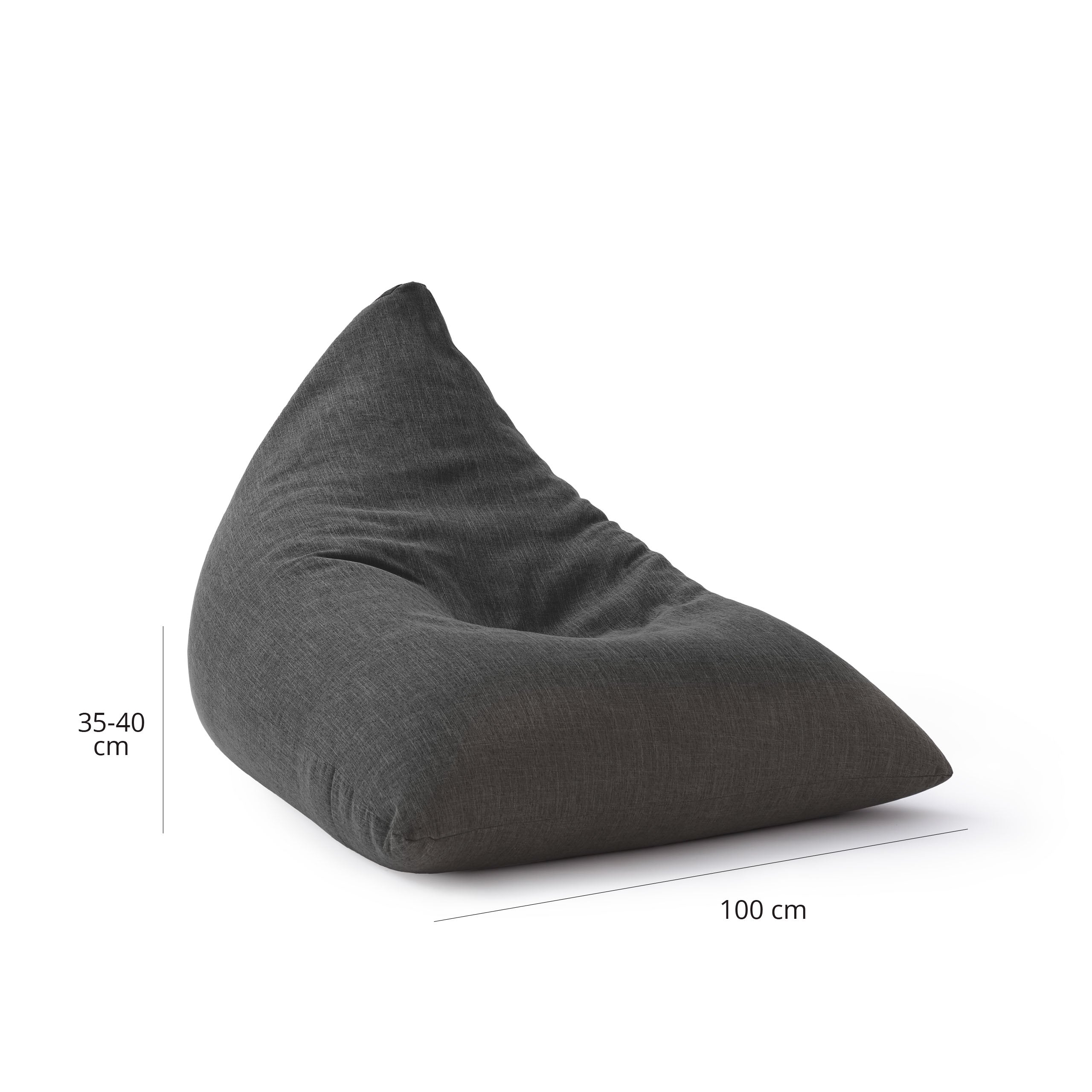 Sitzsack Interior Line (370 L) - indoor - Dunkelgrau