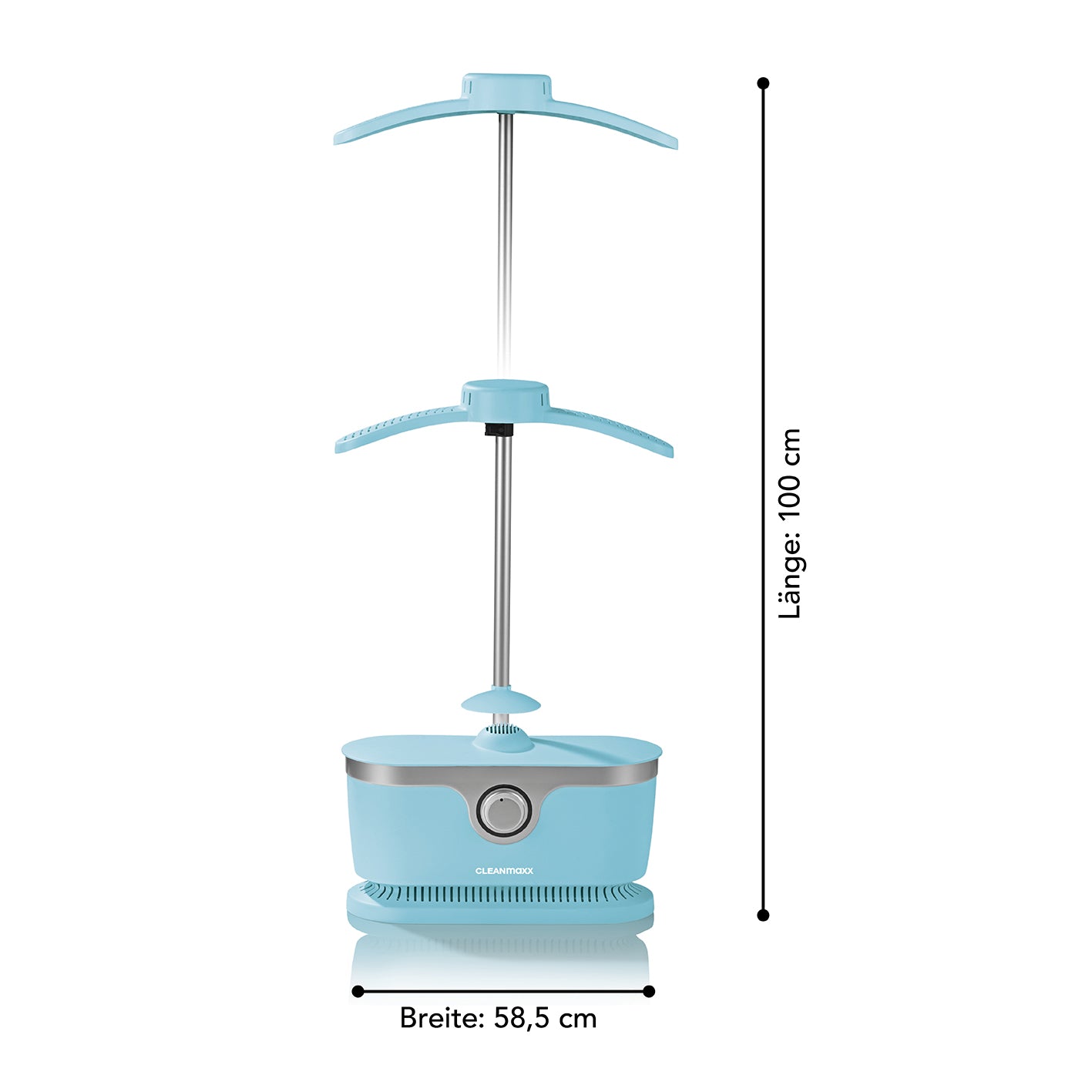 Hemdenbügler PRO mit Hosenaufsatz - Blau