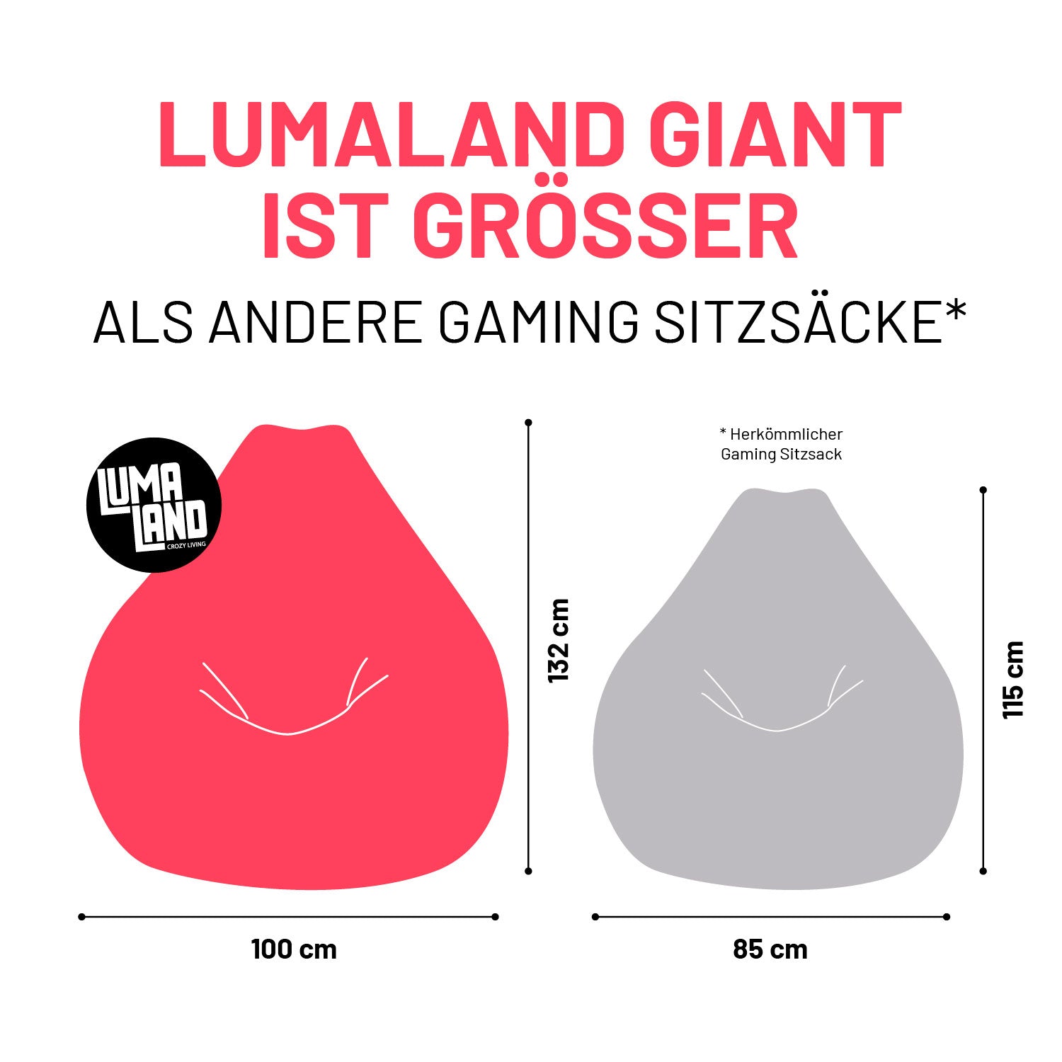 Sitzsack GIANT aus der Cord-Reihe - Senfgelb