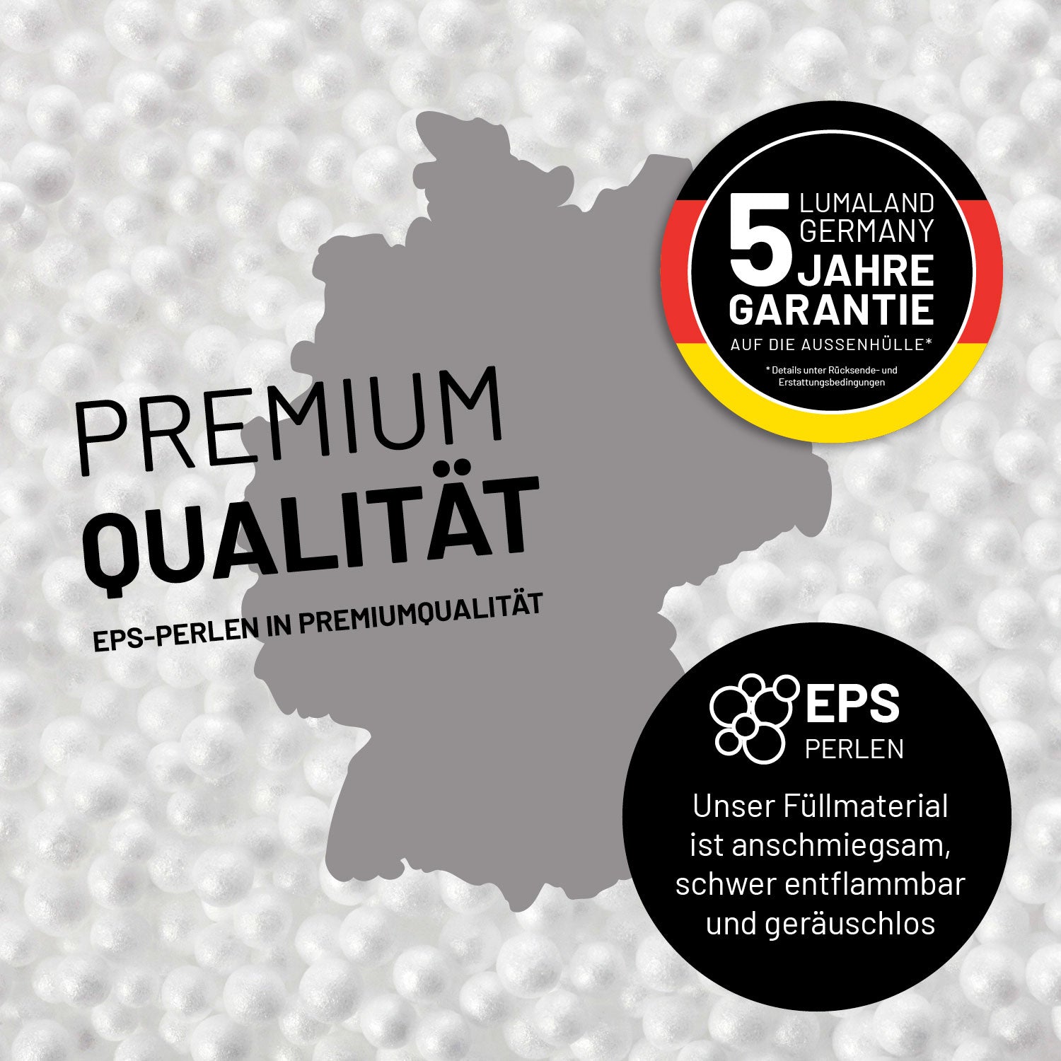Modulares Eckteil links aus der Cord-Reihe - Grau