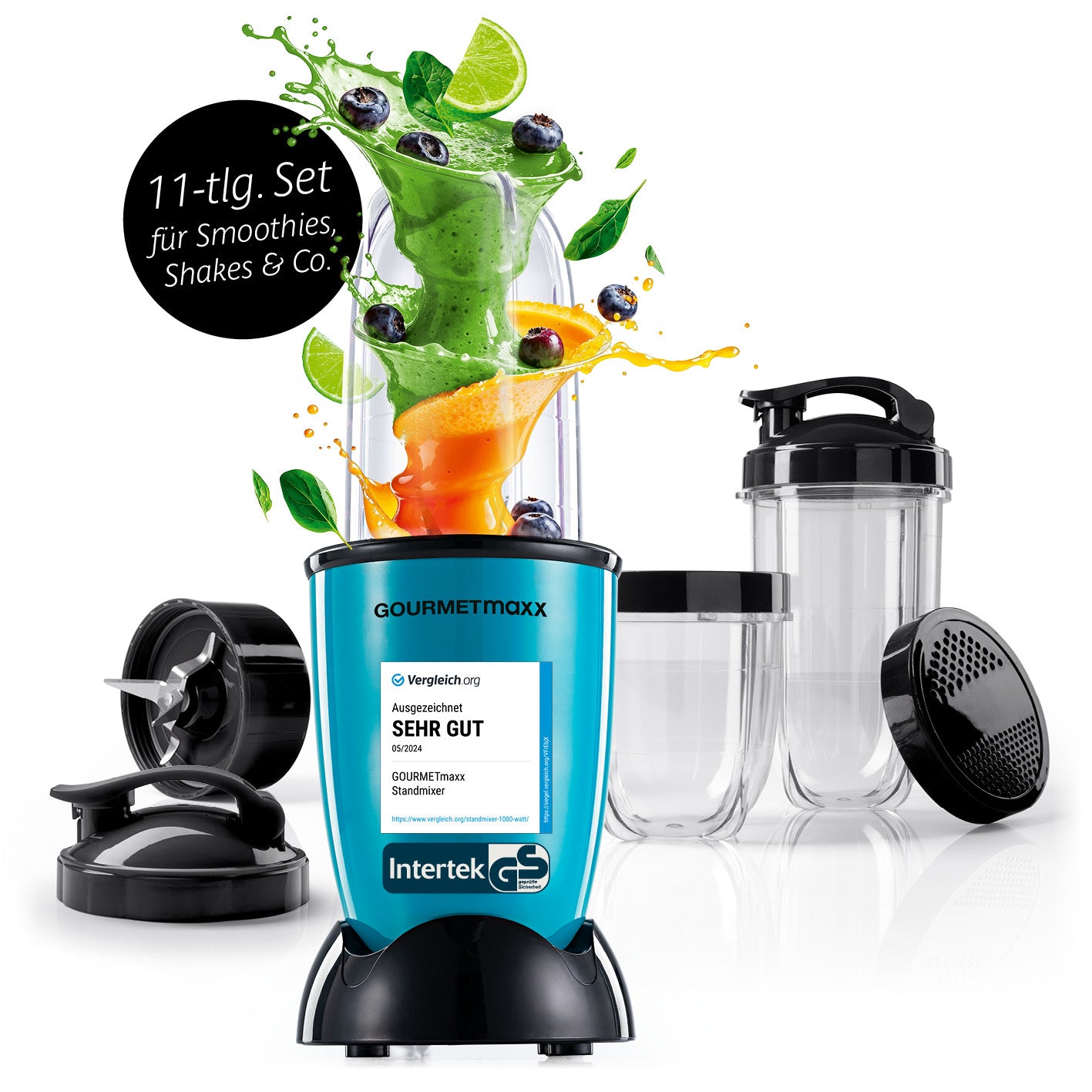 Mr. Magic Power 400 Pro mit Zubehörset L - Grün/Schwarz