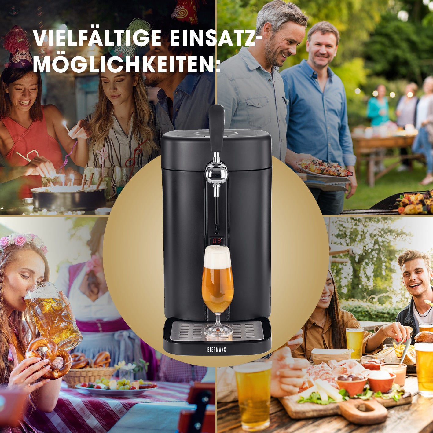 Bierzapfanlage - Zapfen wie die Profis