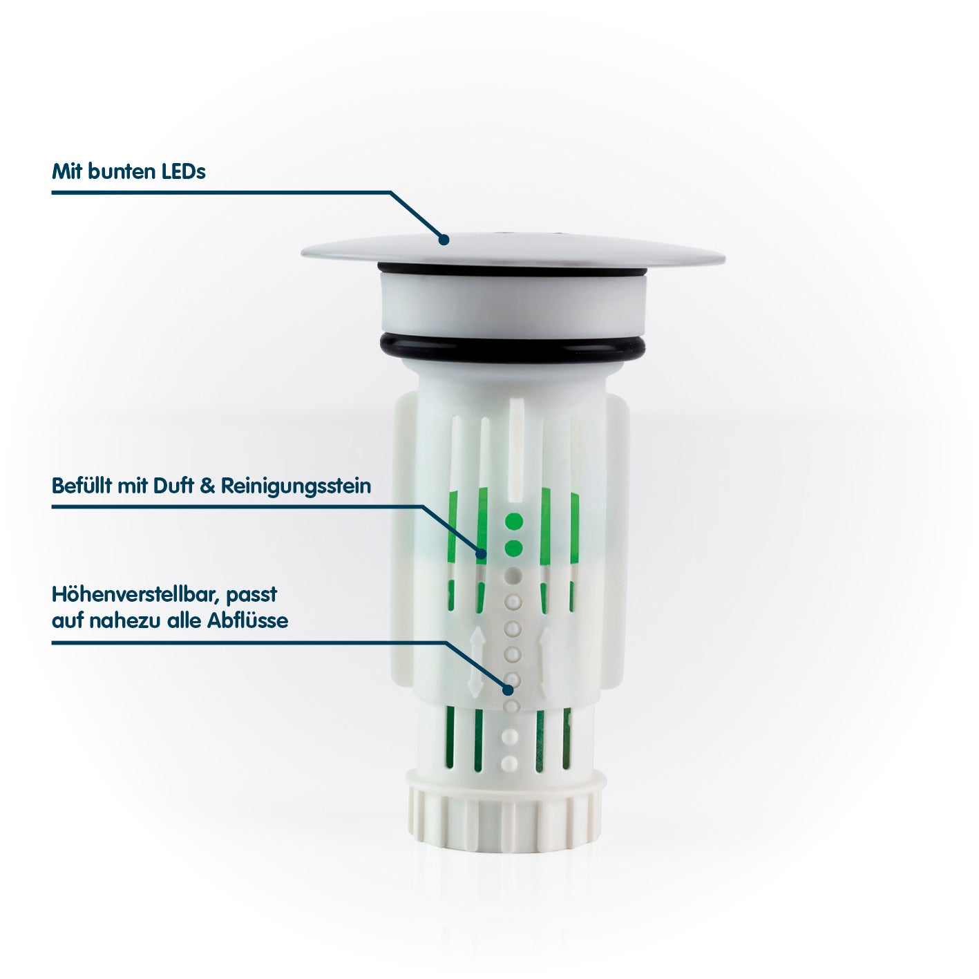 Abfluss-Fee LED-Abflussstopfen
