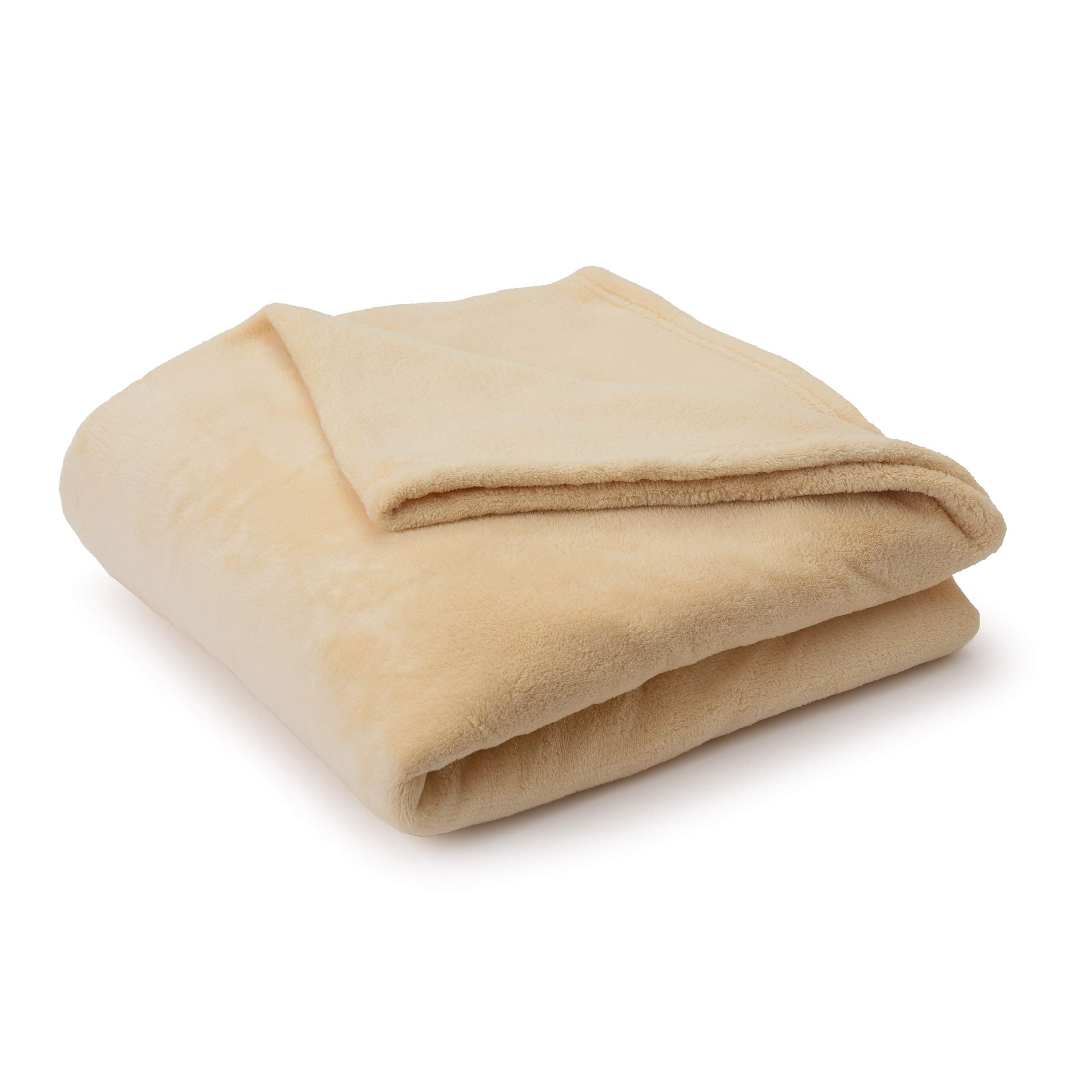 Kuscheldecke - 150x200 cm - Sofadecke & Tagesdecke - Beige